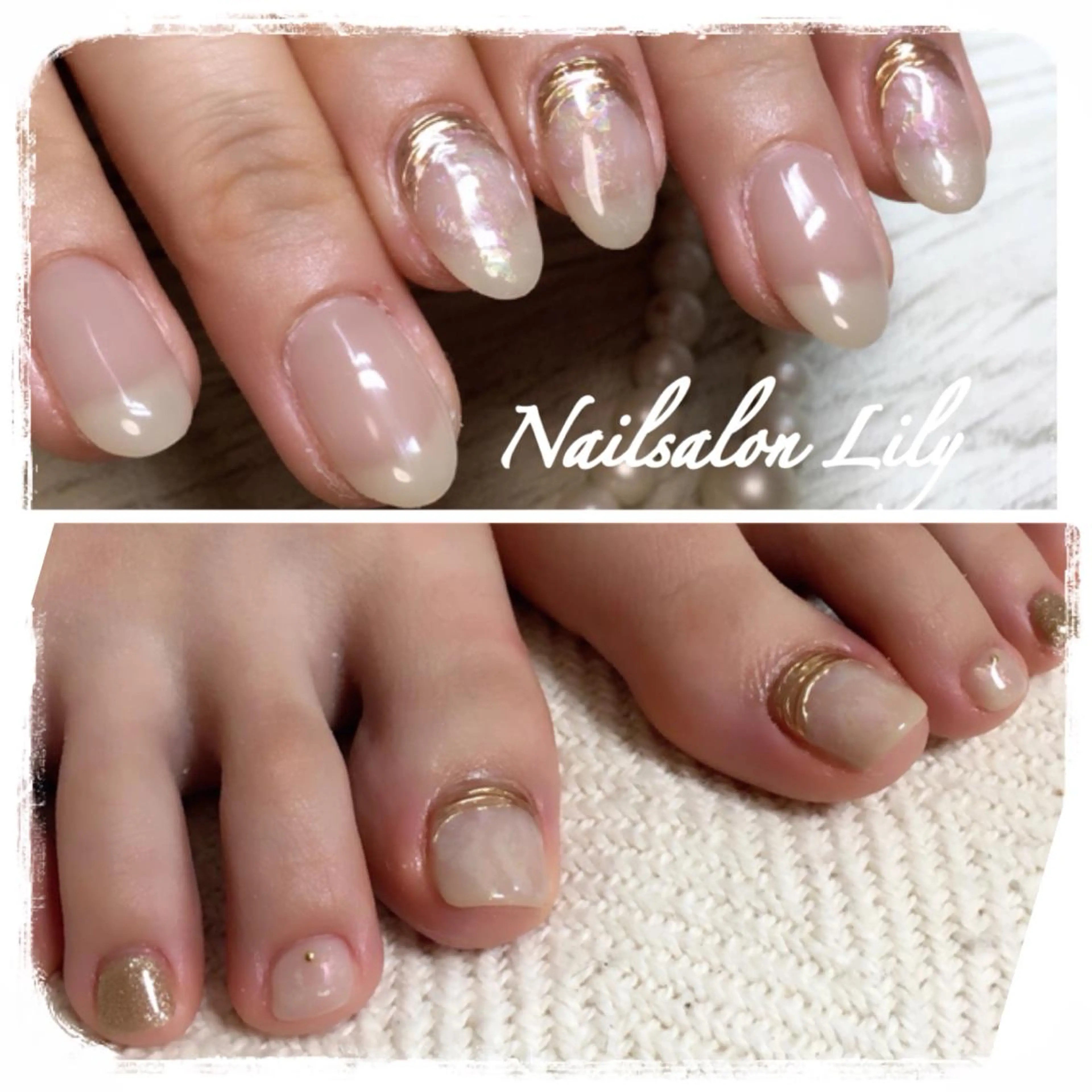 ネイル フットネイル Lily*nail 🌻Mii🌻のネイルデザイン