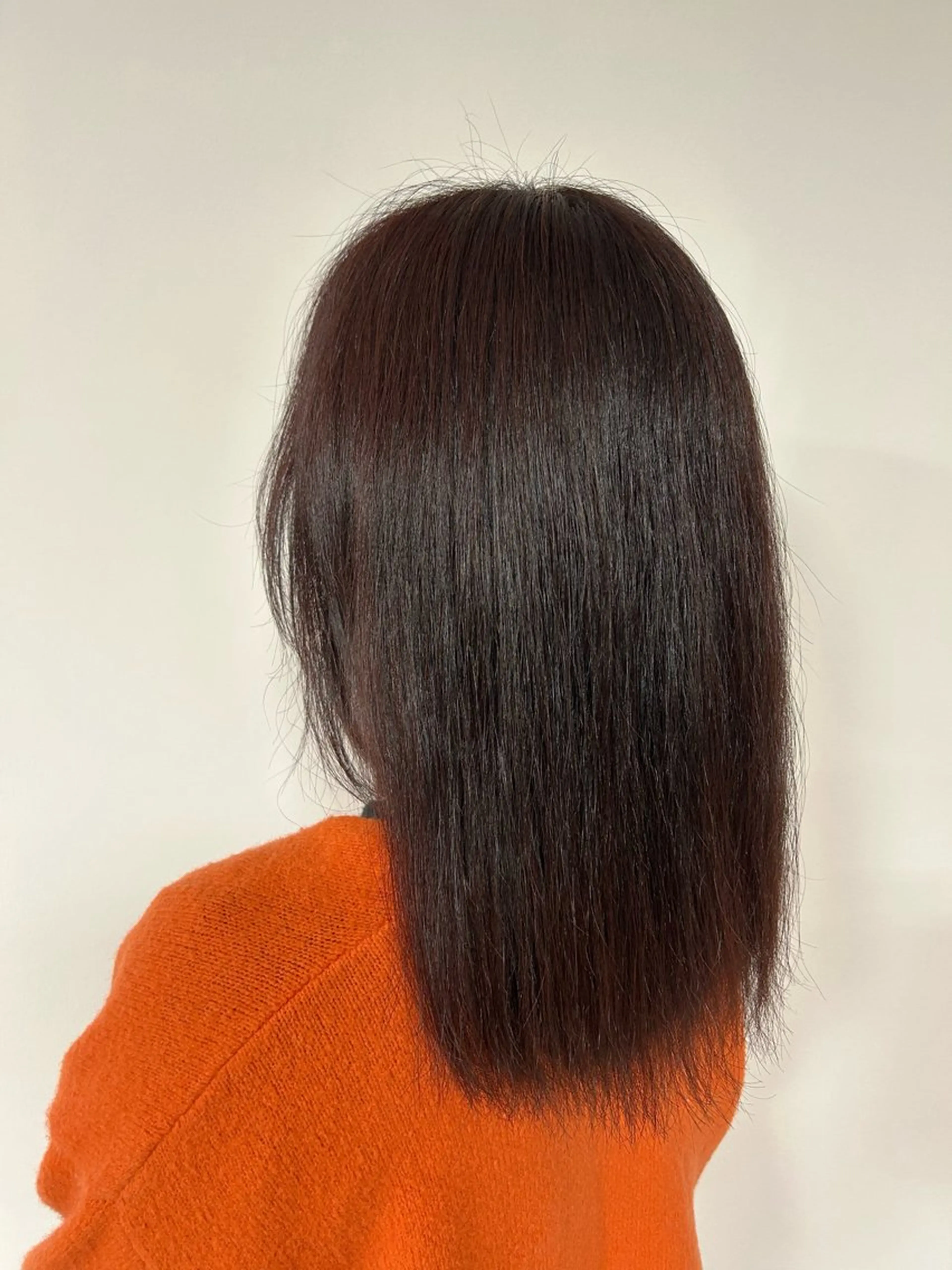 ミディアム カラー ブラウンカラー レッドカラー レッドブラウン 山本 純大のヘアスタイル