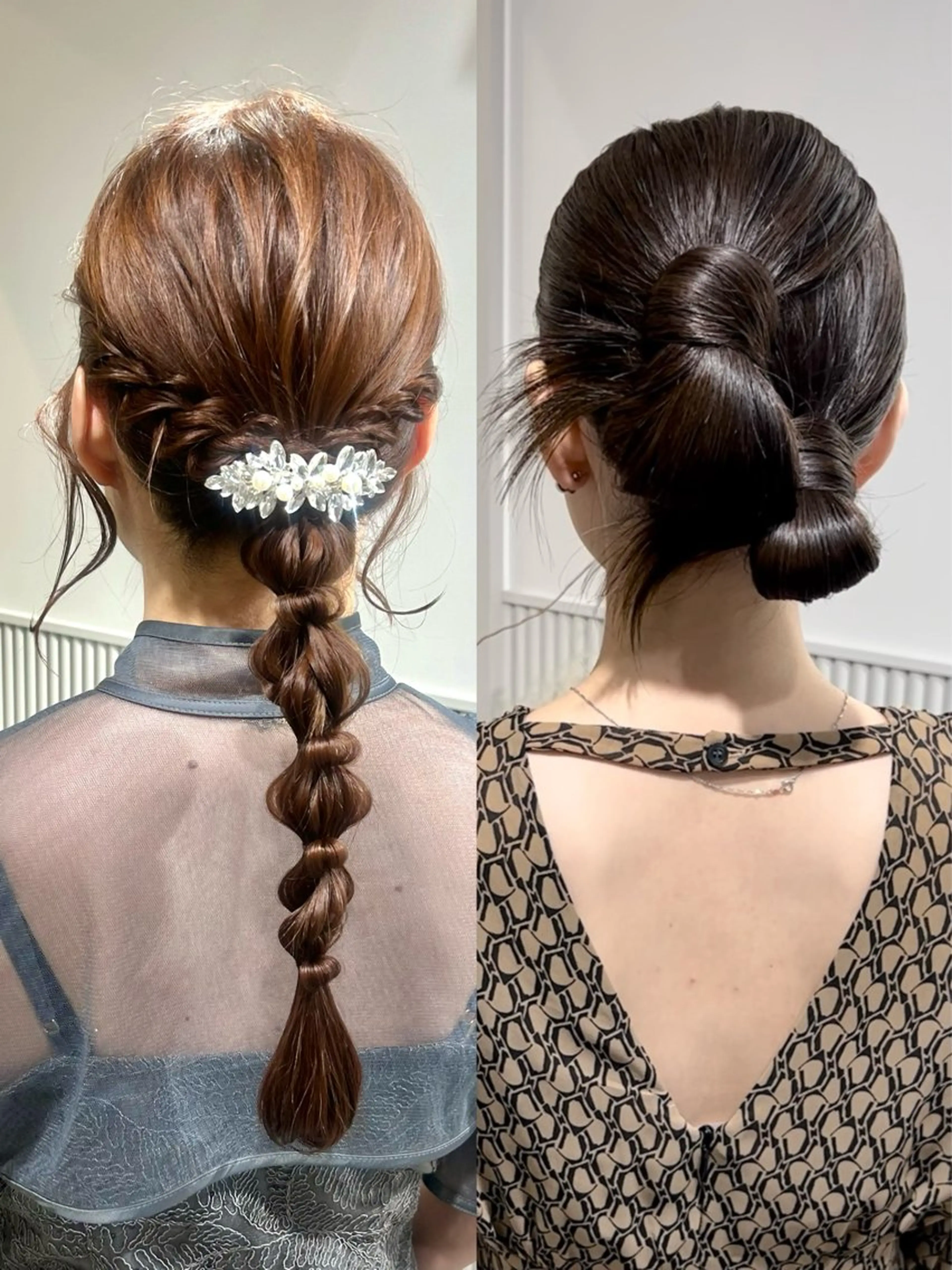 ⟨ 結婚式参列や同窓会に𓍲 ⟩華やか似合わせヘアセット💖の写真