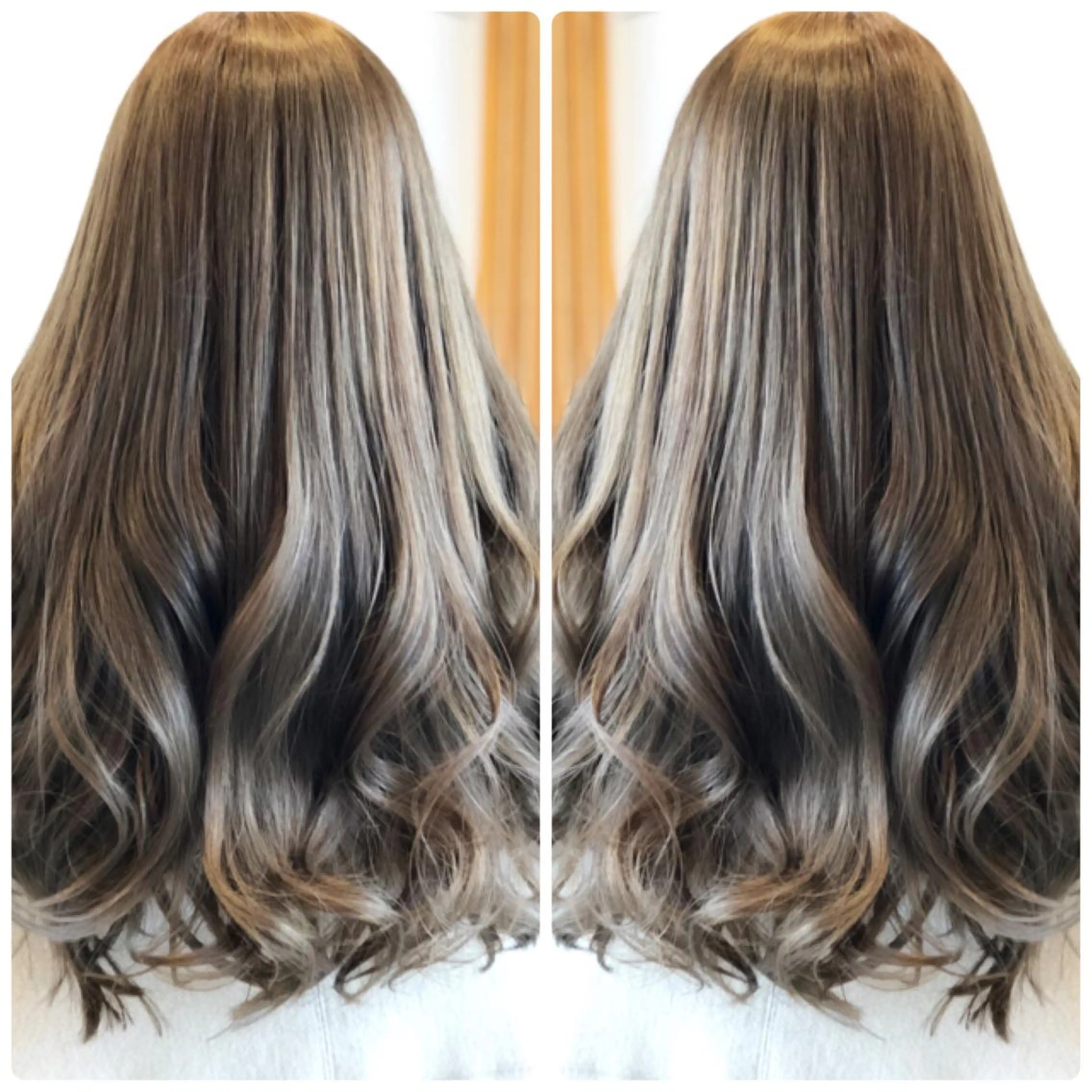 セミロング カラー グレージュ ヘアカラー トリートメント 小山内 龍一郎 店長のヘアスタイル