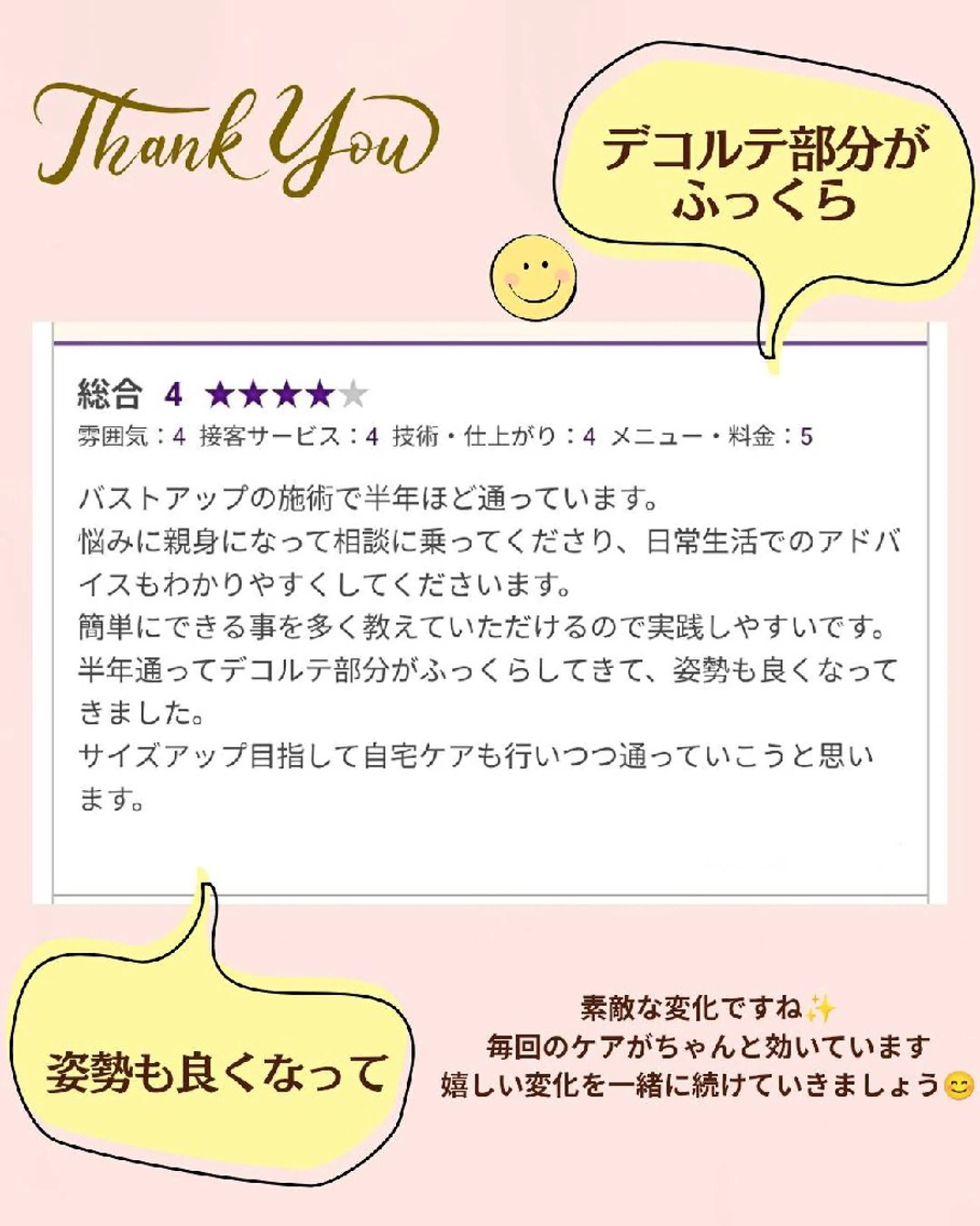 エステ マシュマロバスト coucouのエステ・リラクイメージ