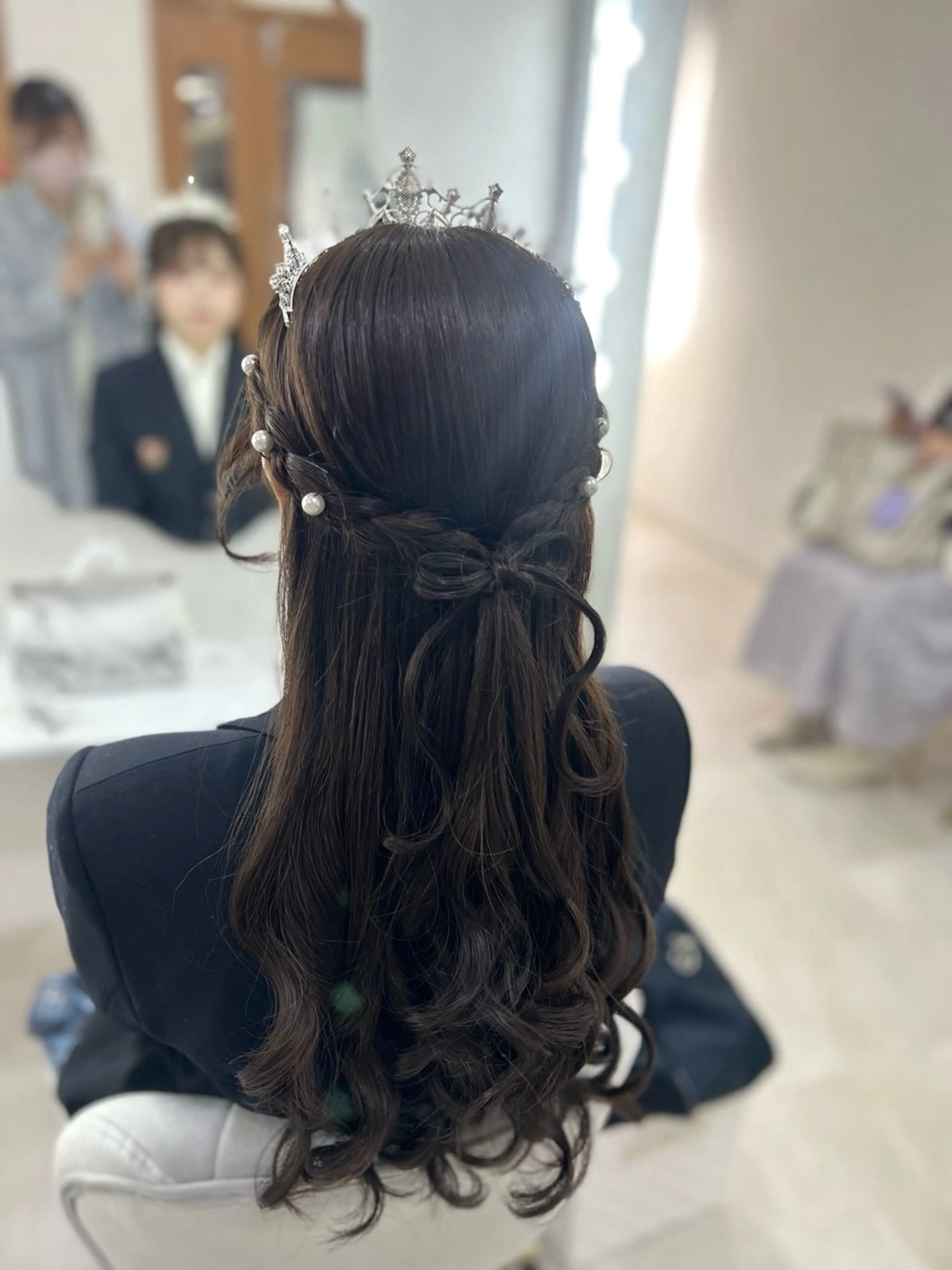 ロング 卒業式のヘアスタイル ヘアセット ヘアセット/金山 佐野 妃都美のヘアスタイル