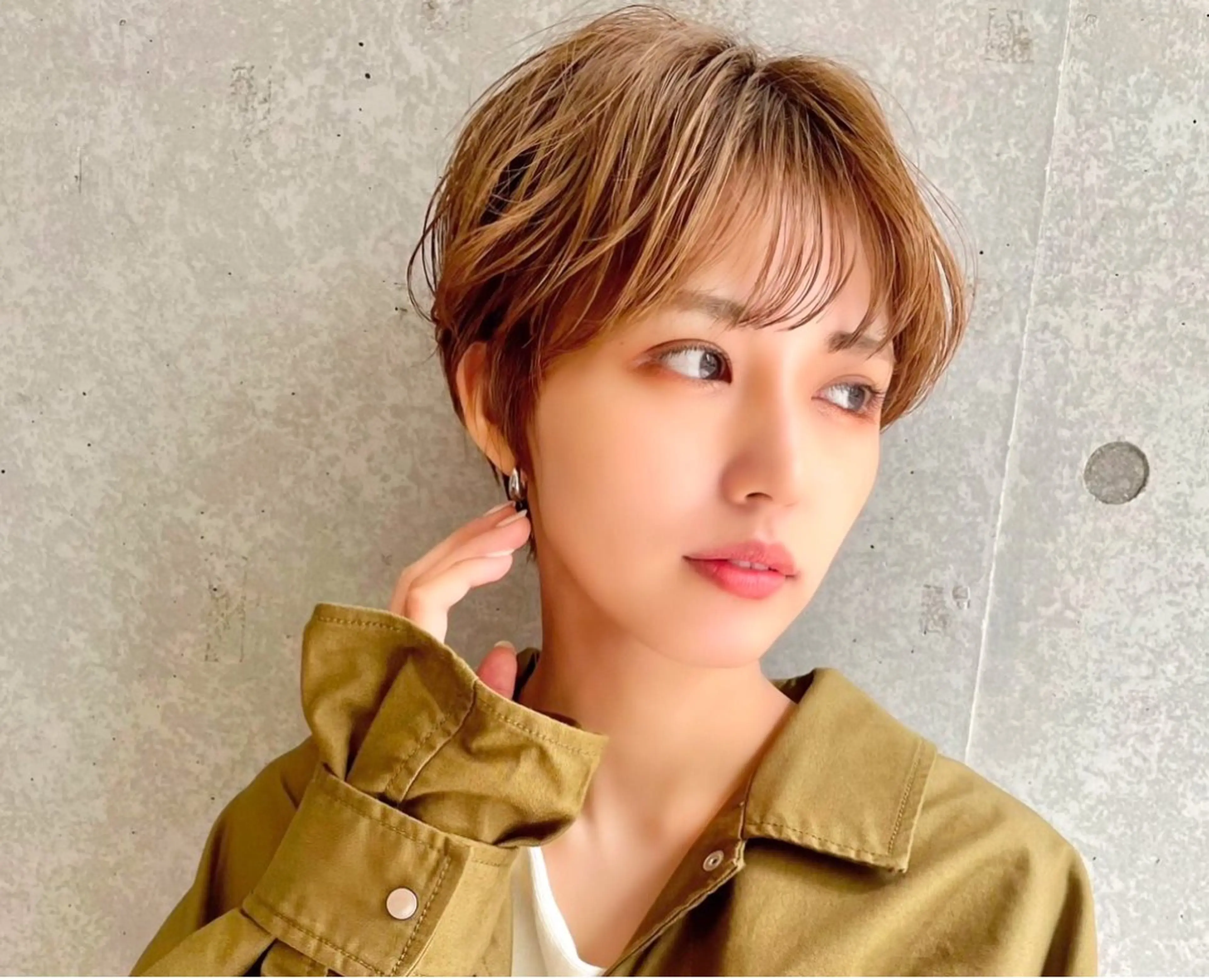 ショート 🫧ふくだ りな 🕊のヘアスタイル