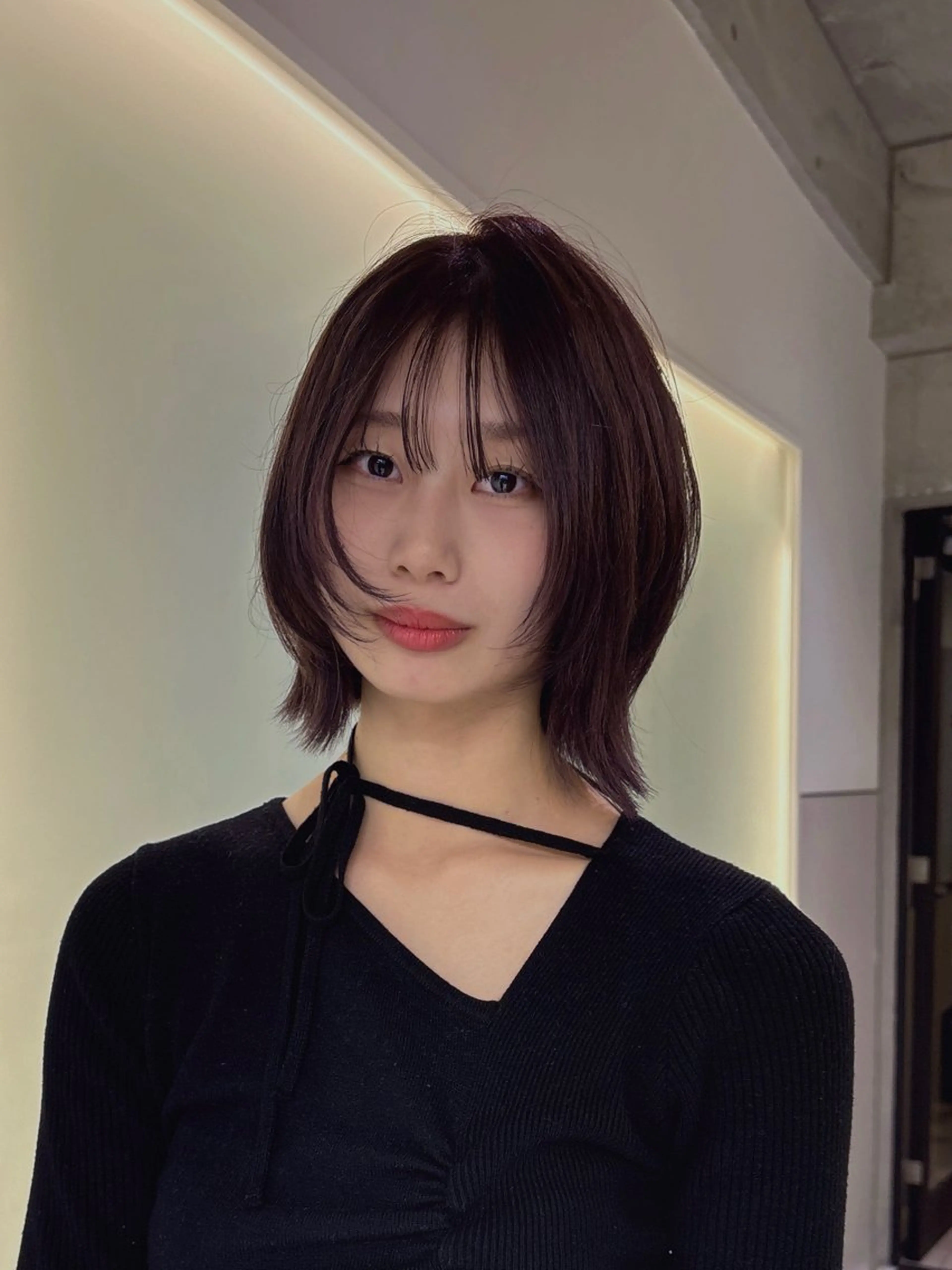 カラー ブリーチ 透明感カラー ブリーチなしカラー ヘアカラー sweep天神 REIKAのヘアスタイル