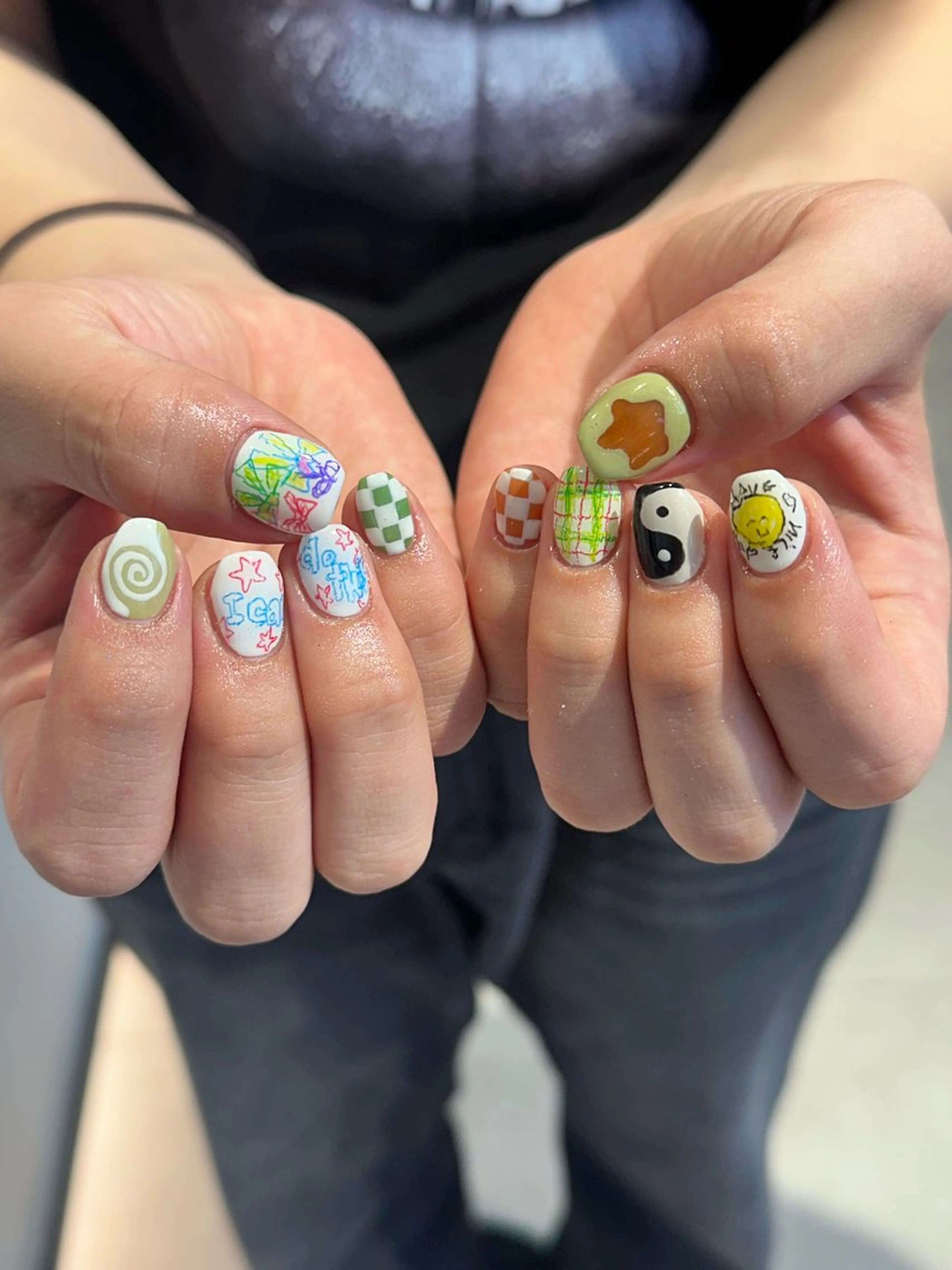 ネイル ハイトーン特化 pepe🎀のヘアスタイル