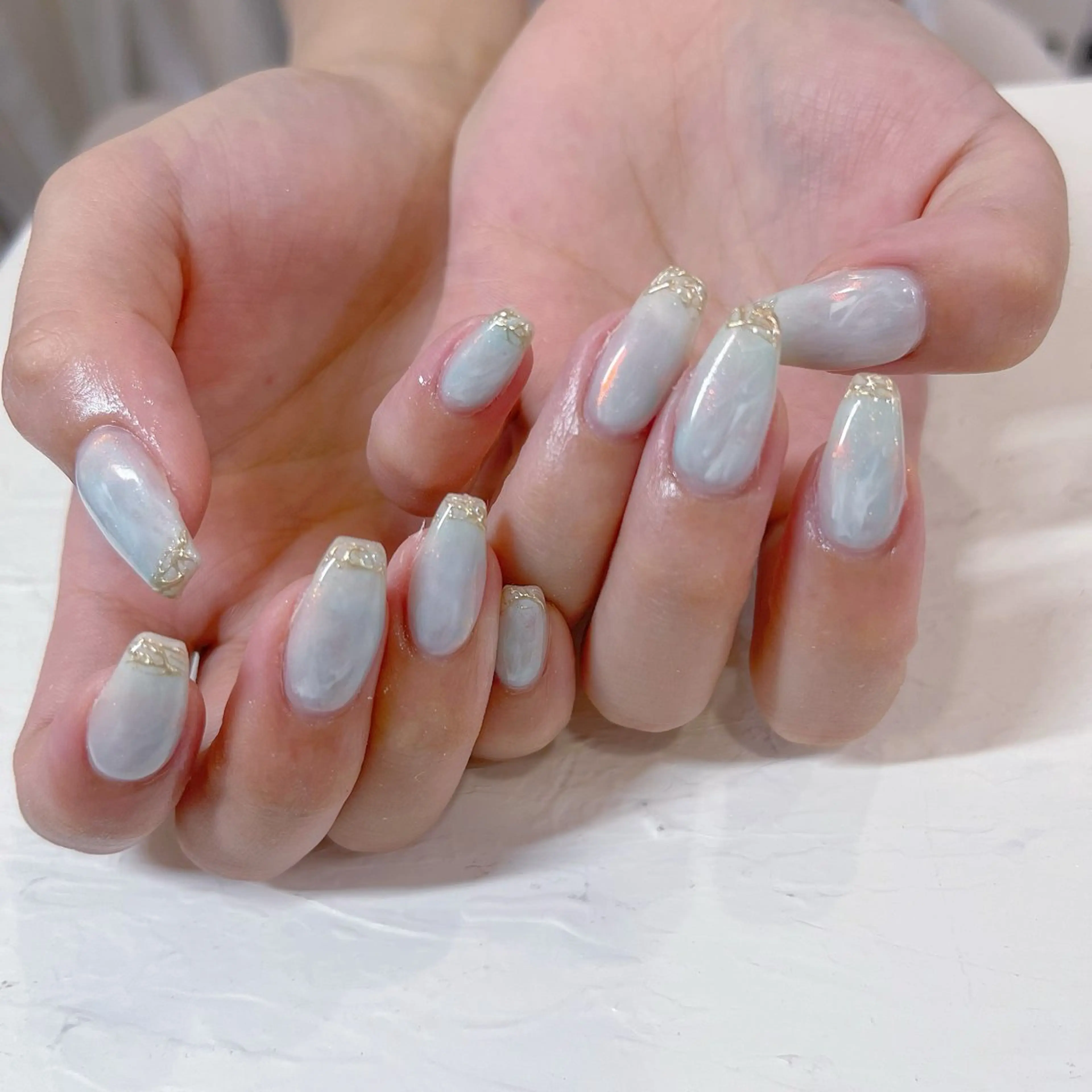 ネイル Maya 🧊🫧‪／渋谷のネイルデザイン