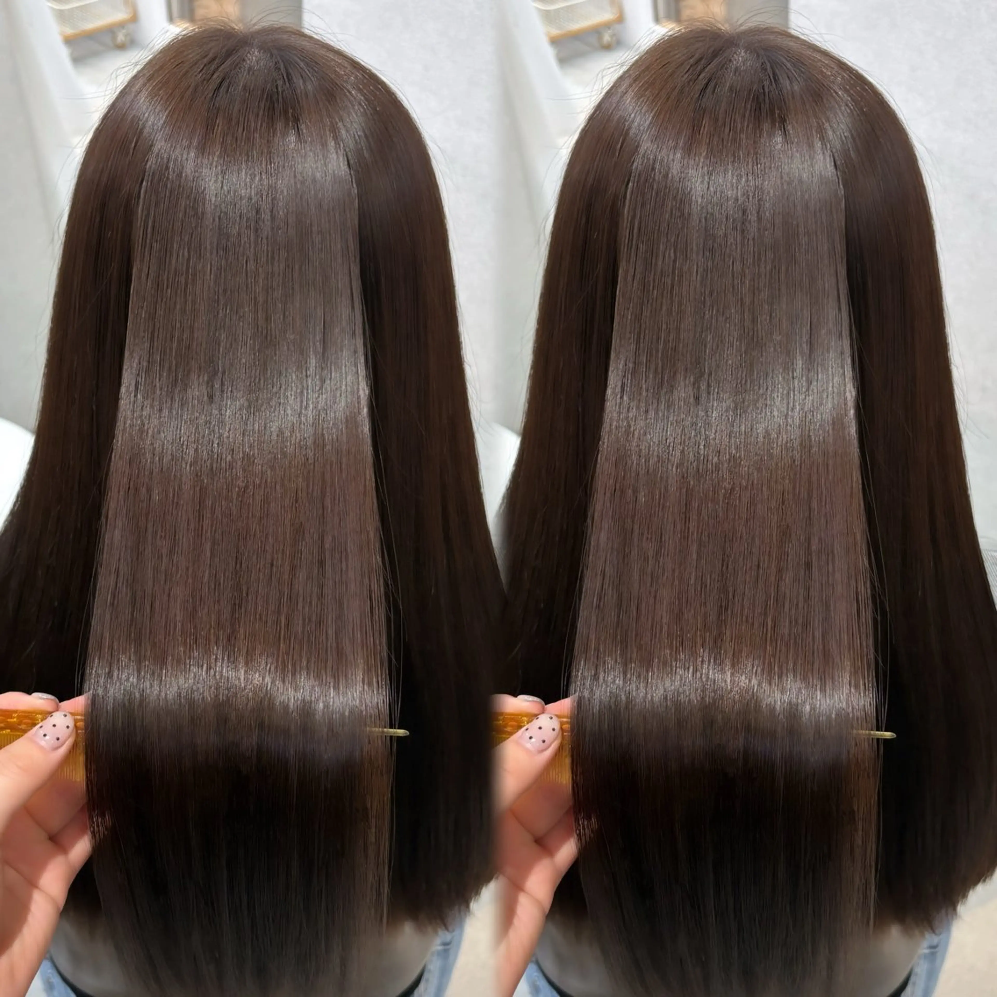 ロング カラー 透明感/チョコカラー 💍TAMA💍のヘアスタイル