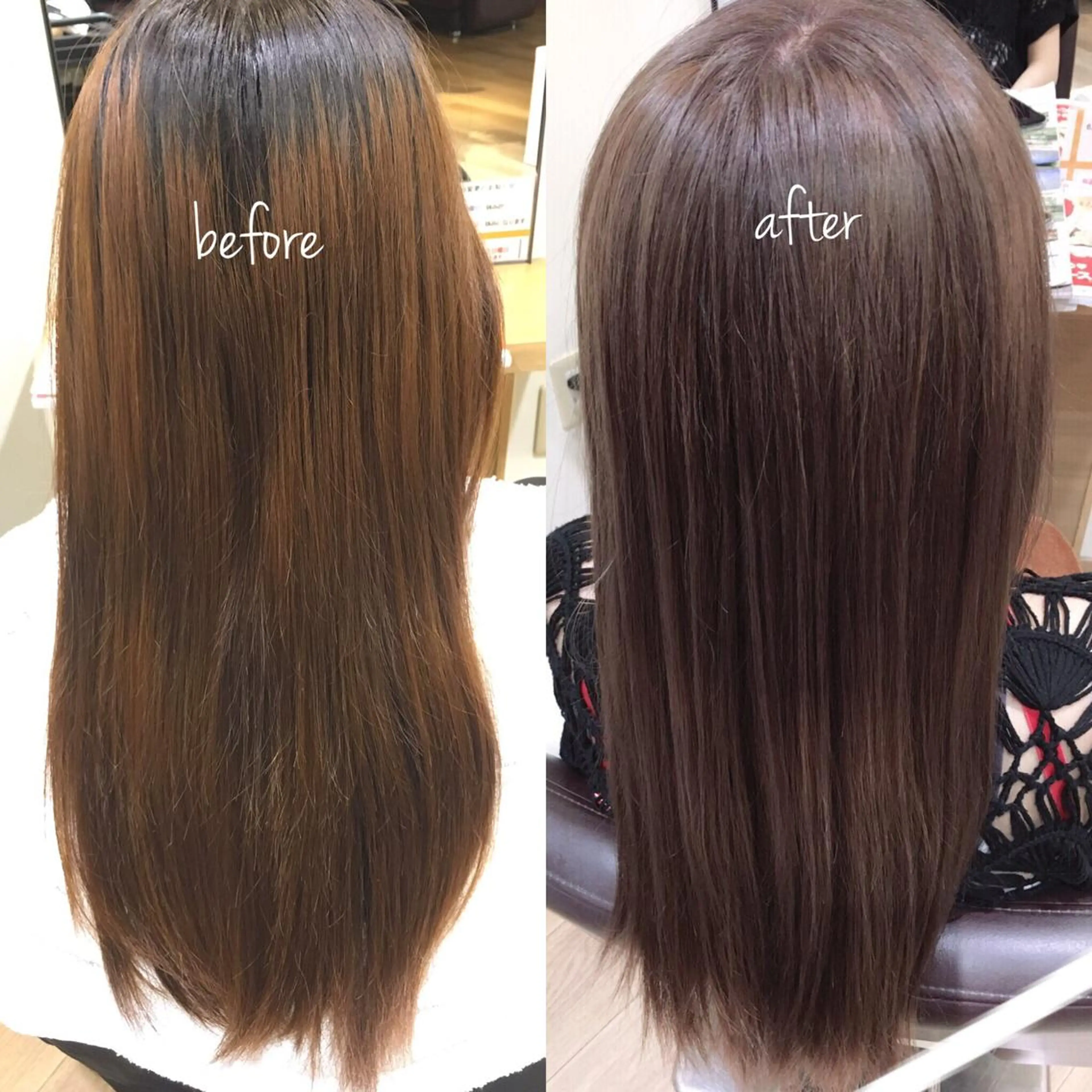 ロング カラー 渋谷🌈ミニモ限定 料金！！のヘアスタイル