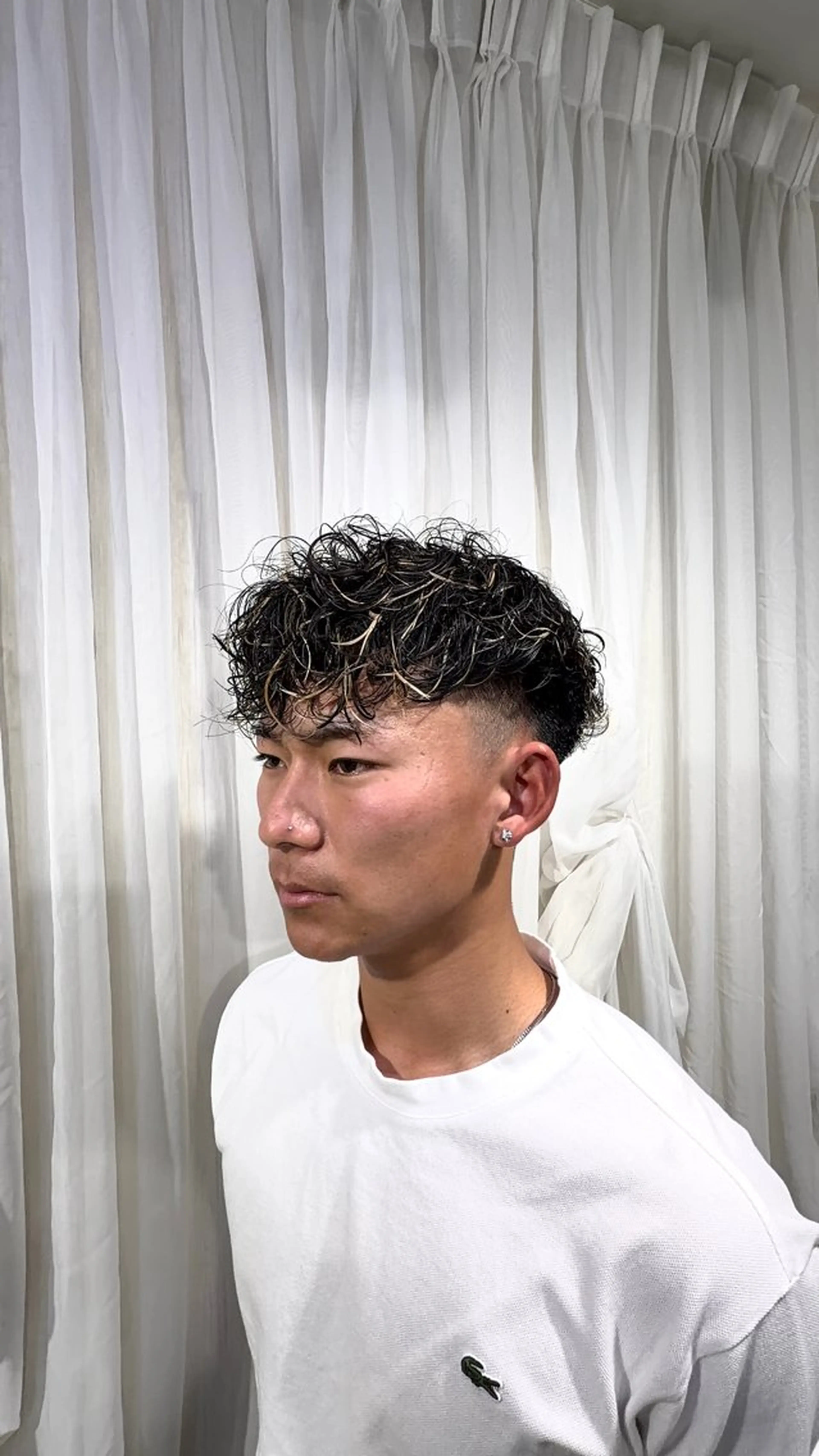 【メンズ限定】　カット➕パーマ➕ハイライトの写真