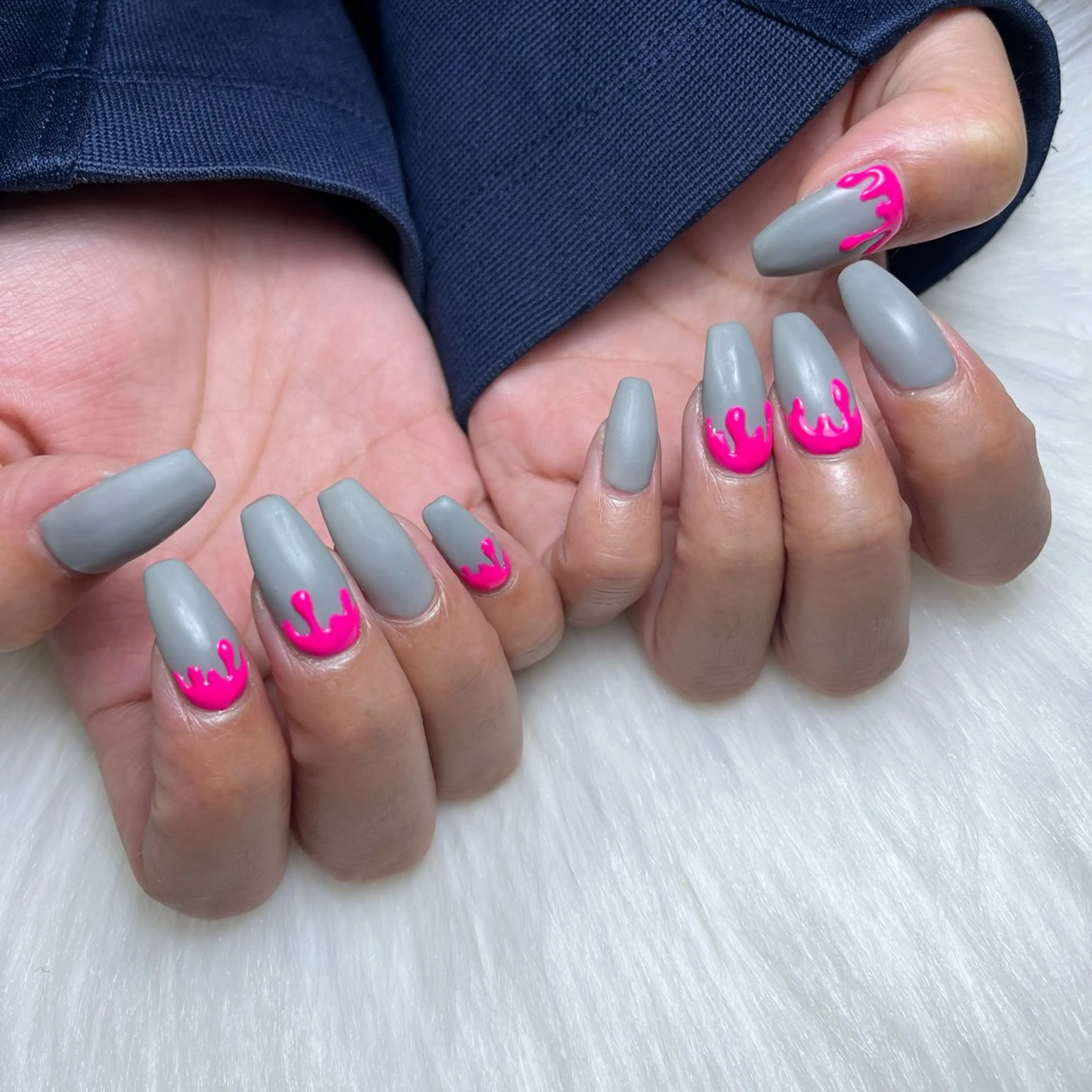 ネイル マットネイル #Amin nail salonのネイルデザイン