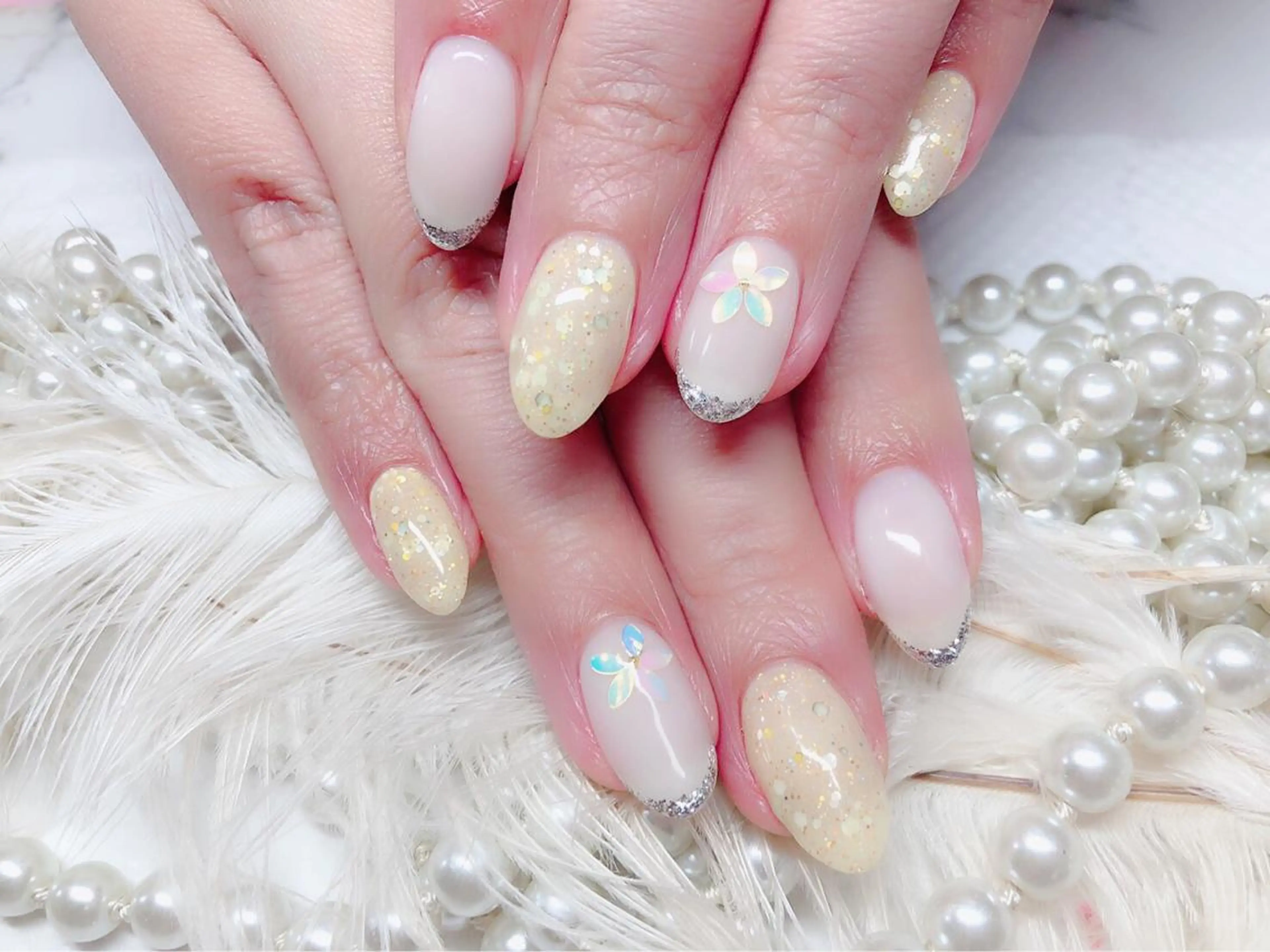 ネイル マジック ミラーのネイルデザイン