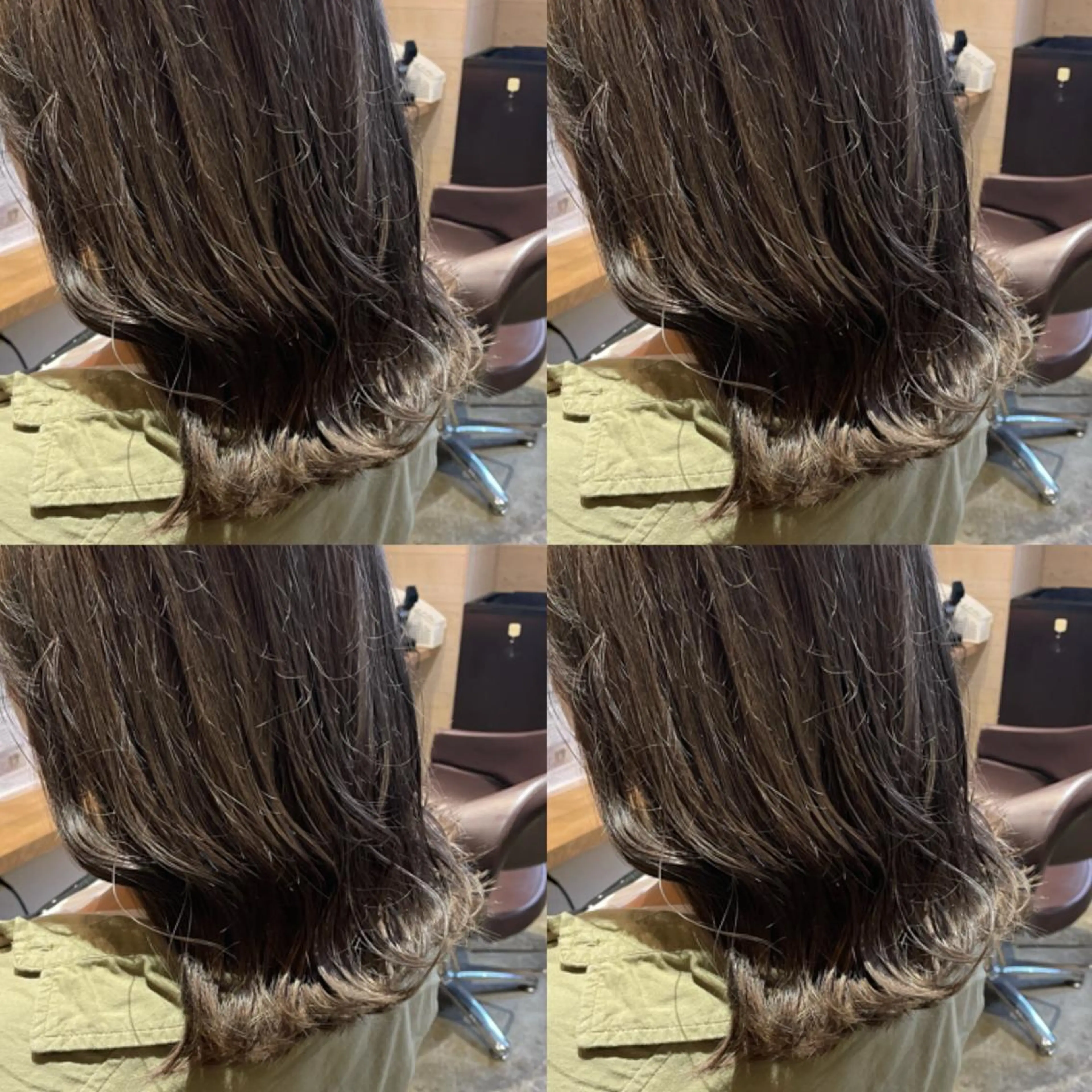 ミディアム カラー Minami. 🩵 再現性特化ヘアのヘアスタイル