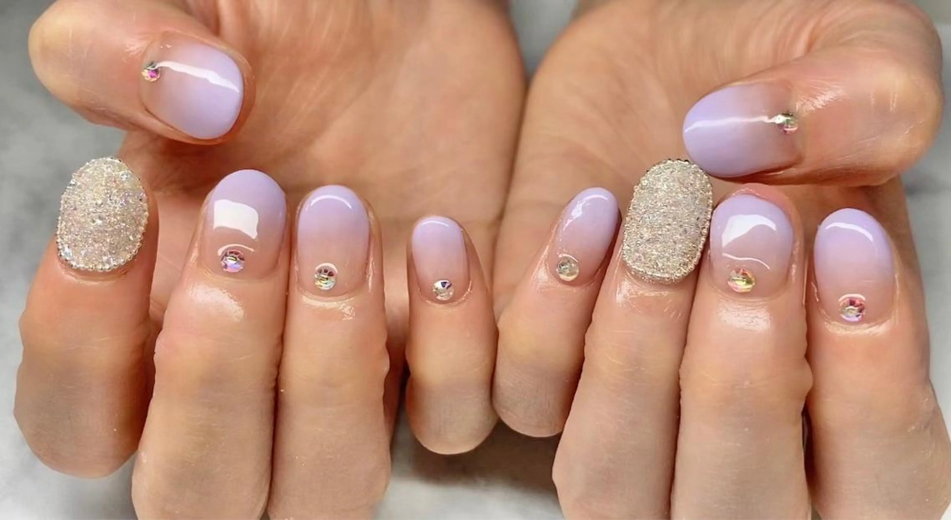 ネイル 長さ出し ジェルネイル 韓国ネイル マグネットネイル 持ち込み ハンドネイル Nail&eye Belire 新宿のネイルデザイン