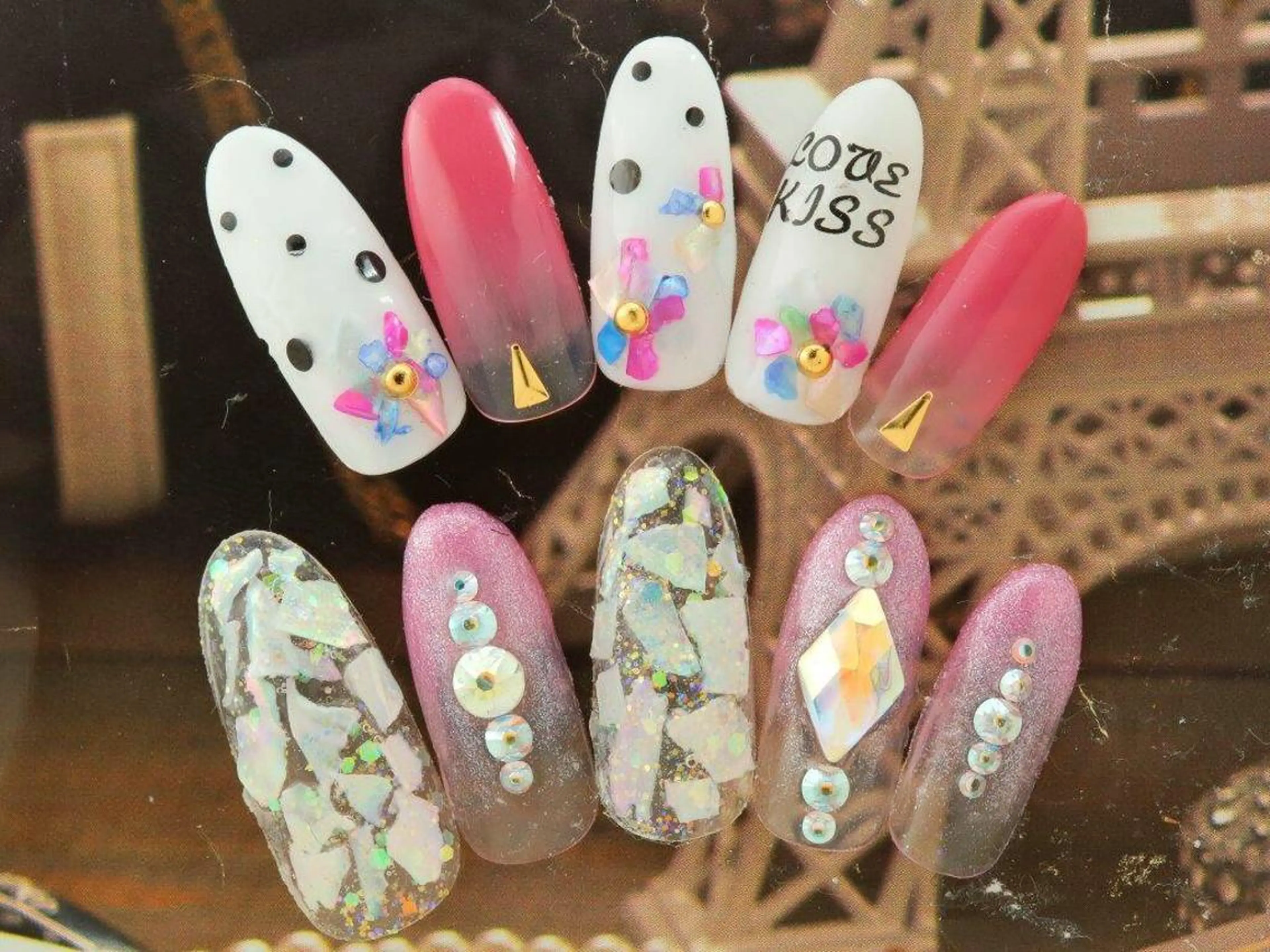 ネイル an sucre baseのネイルデザイン