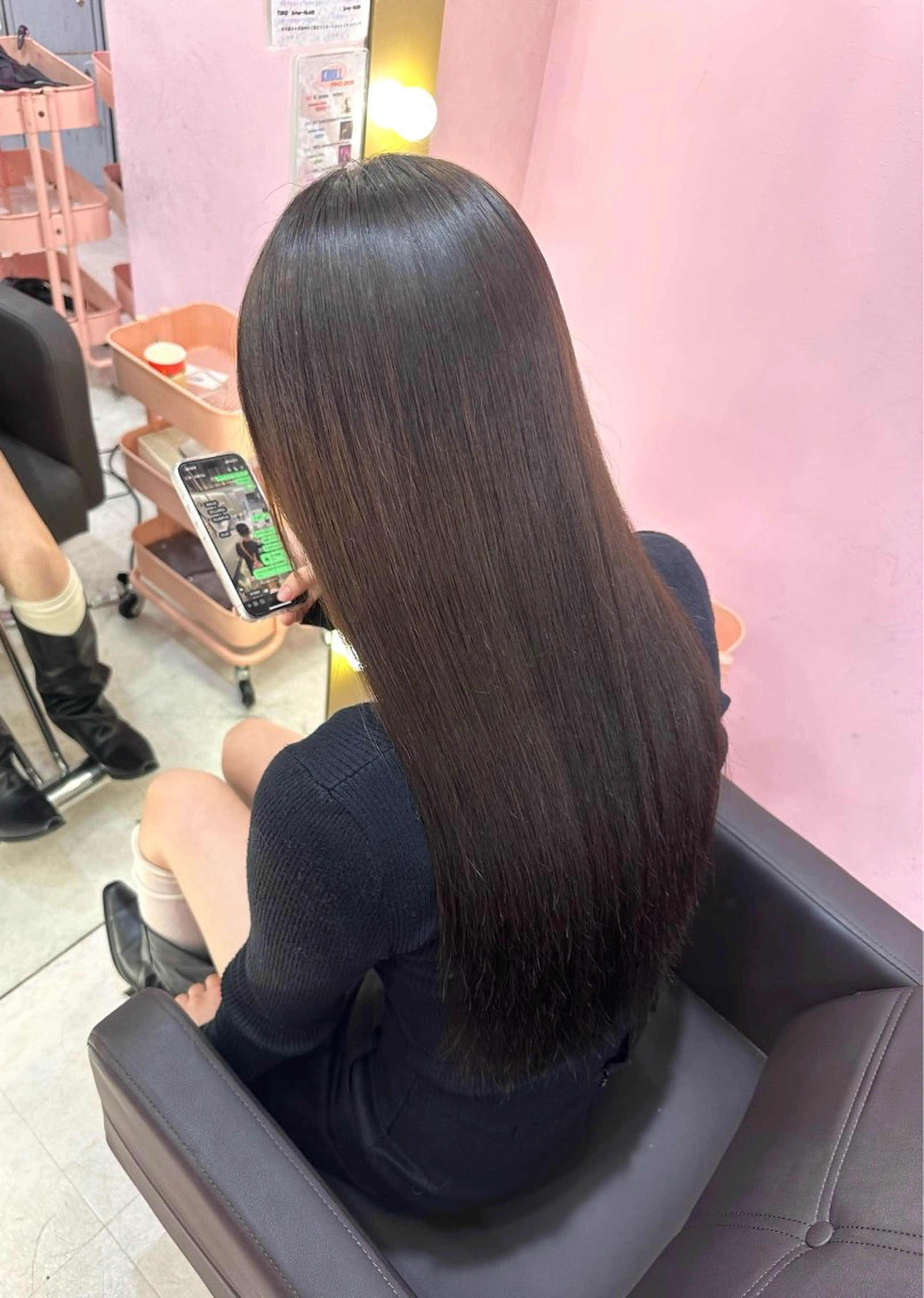 ロング カラー カット ヘアカラー トリートメント ブリーチ指名 No.1🦋KOKIのヘアスタイル