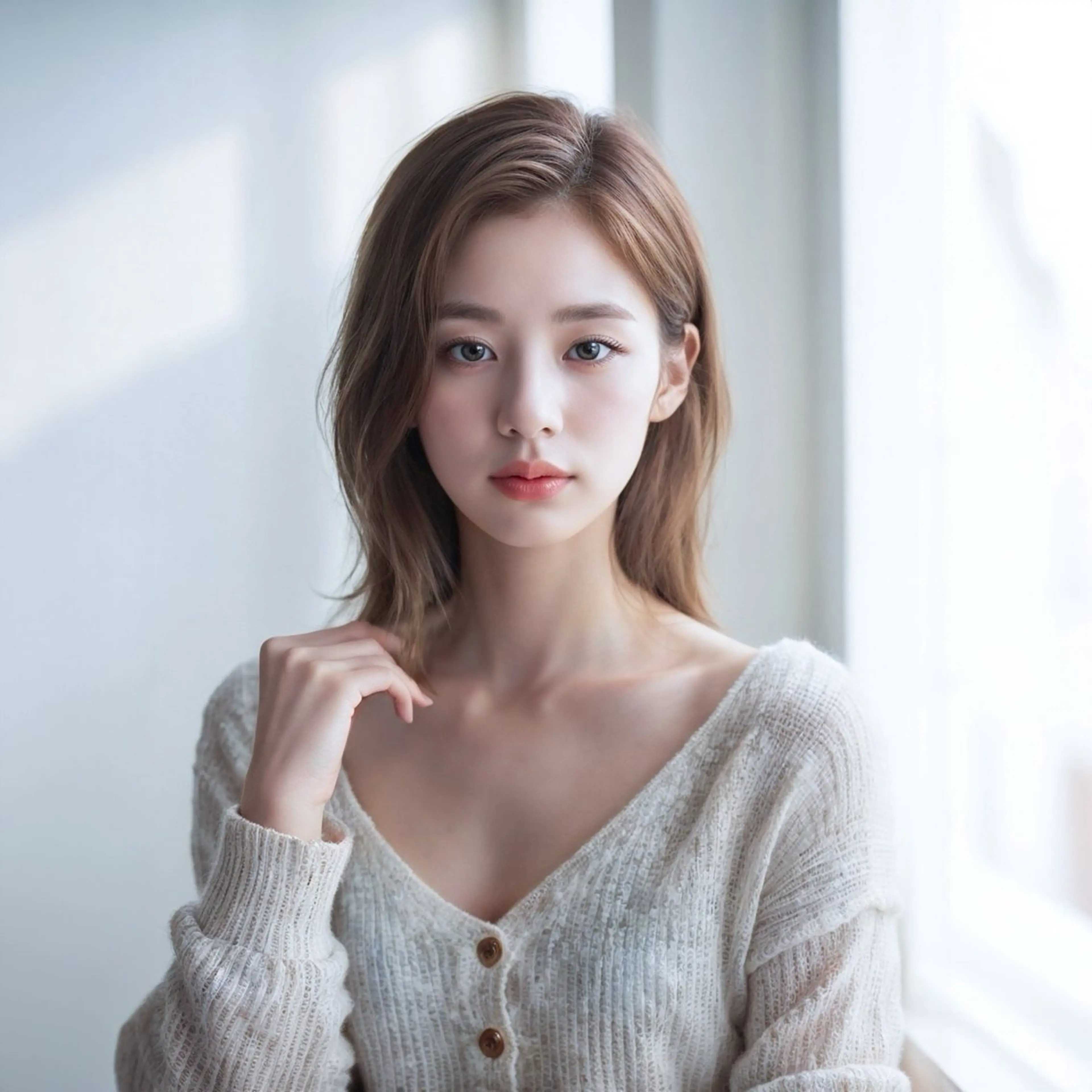 《ダメージレスで透明感を☆》ブリーチなしダブルカラー→12000の写真