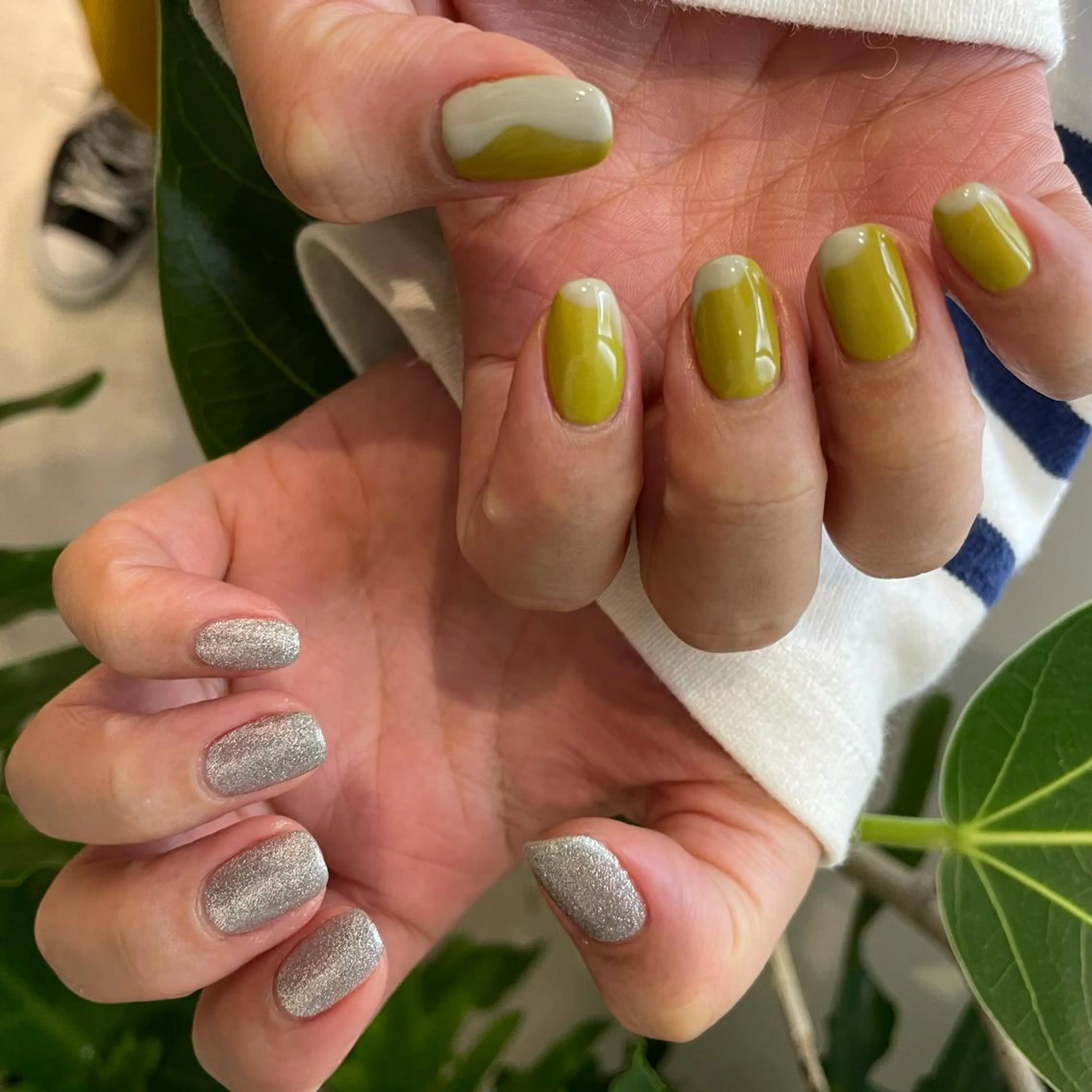 ネイル ワンカラーネイル ハンドネイル 八潮市ショートネイル 🌼AKANEのネイルデザイン