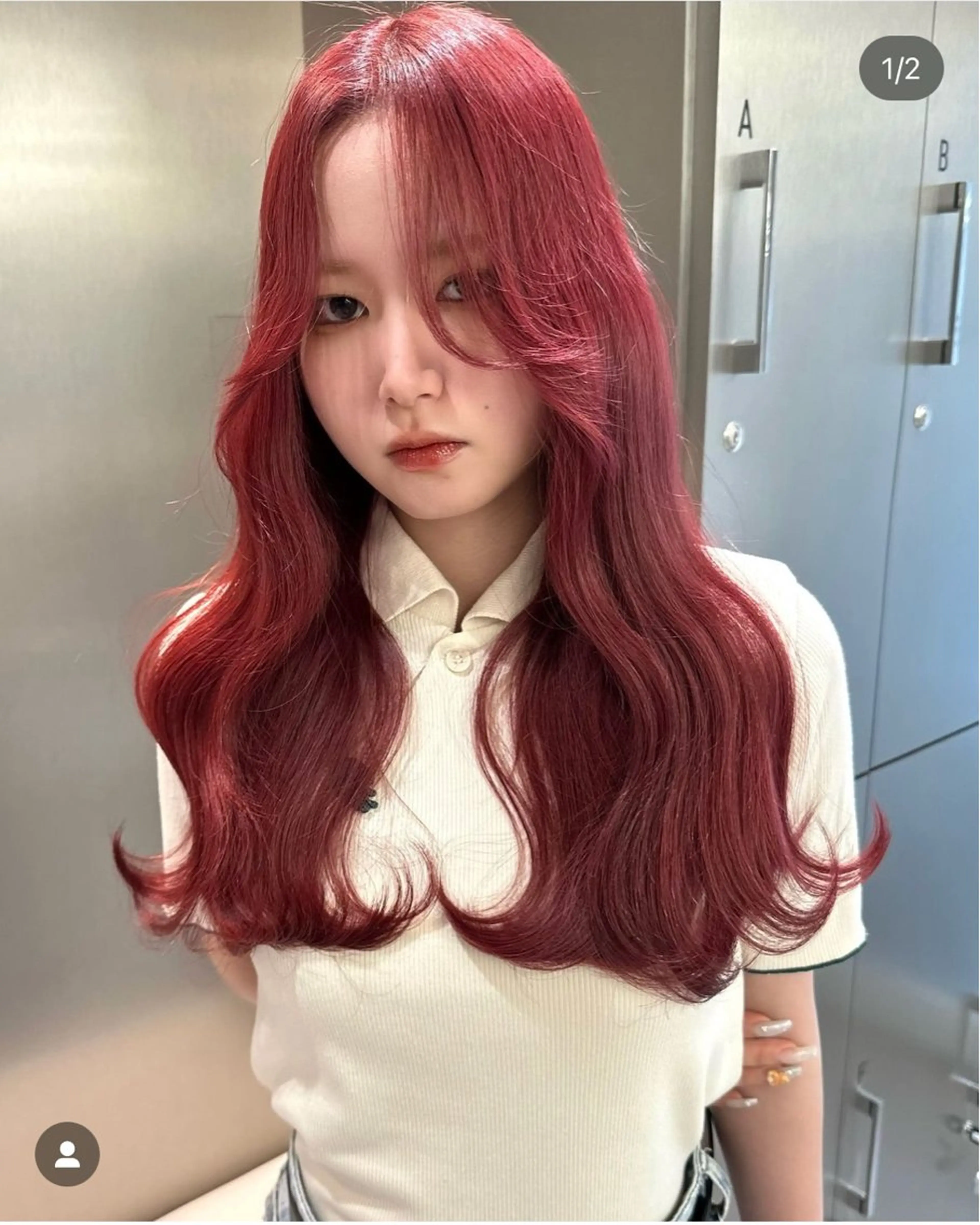 セミロング カラー レイヤー/ハッシュ カット/悠斗のヘアスタイル