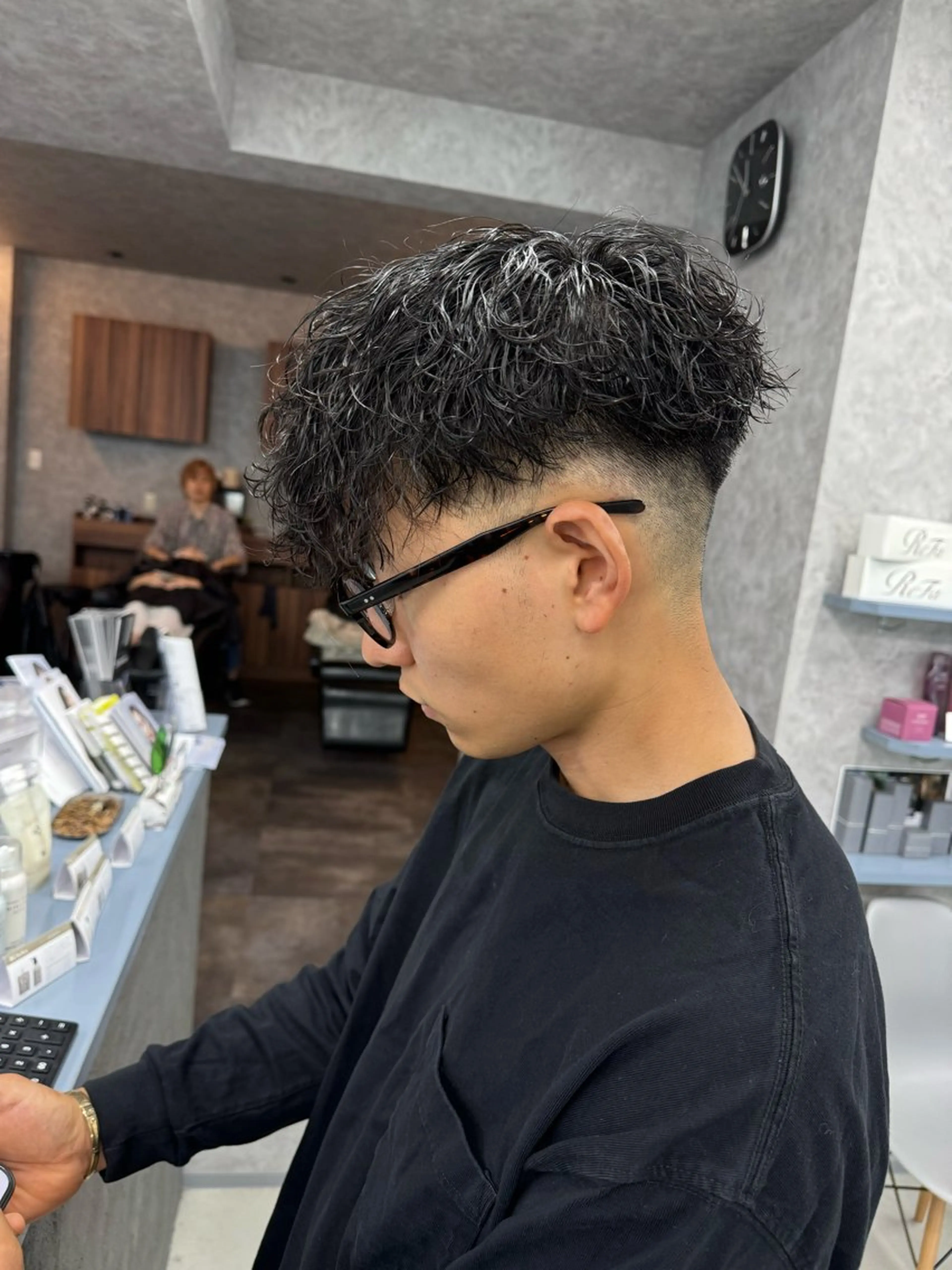 ショート カット パーマ Clear Takeru🌀🌀のヘアスタイル