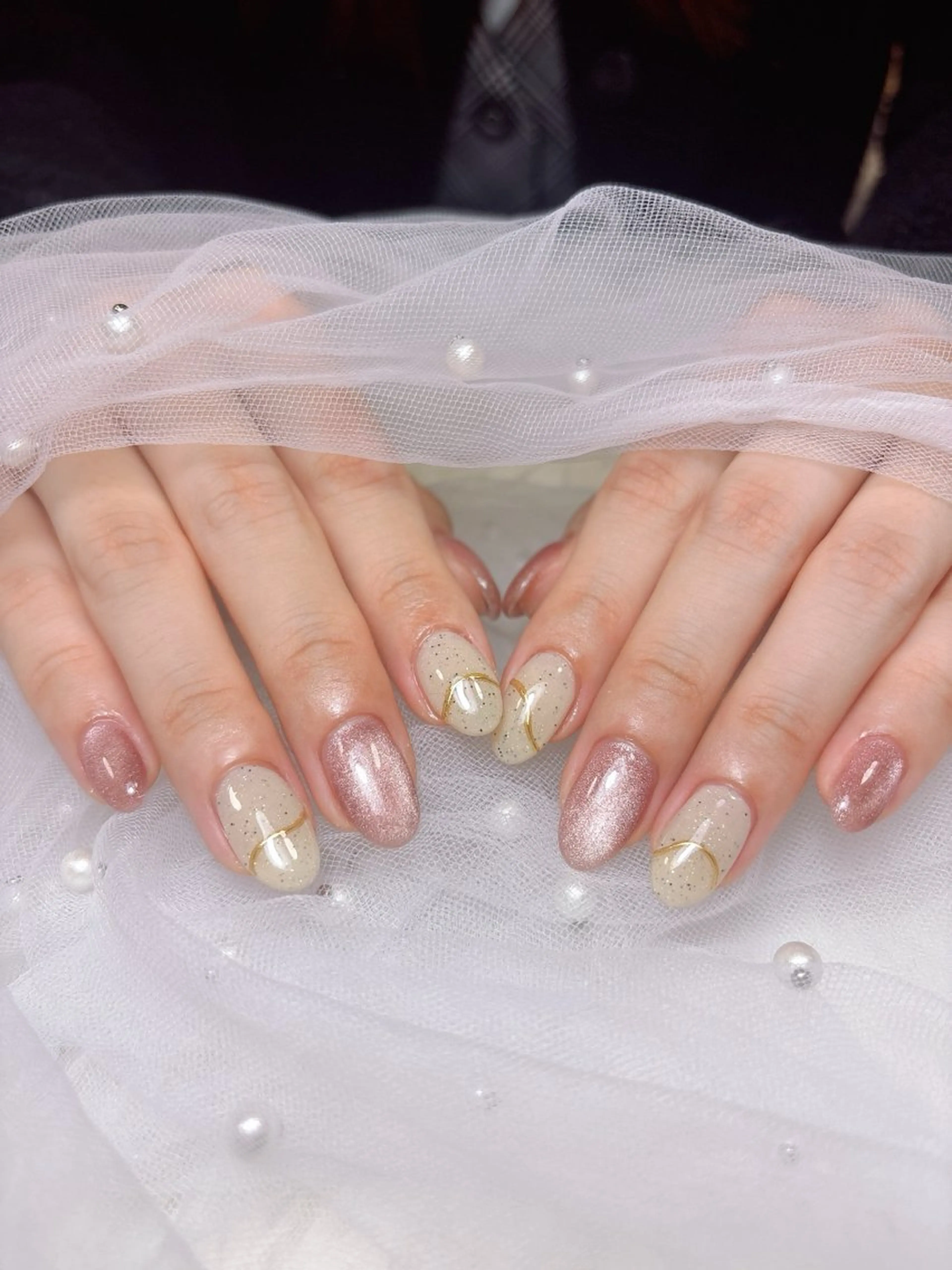 ミディアム ハンドネイル Nail Salon Rinosh所属・Rinosh Haruのネイルデザイン