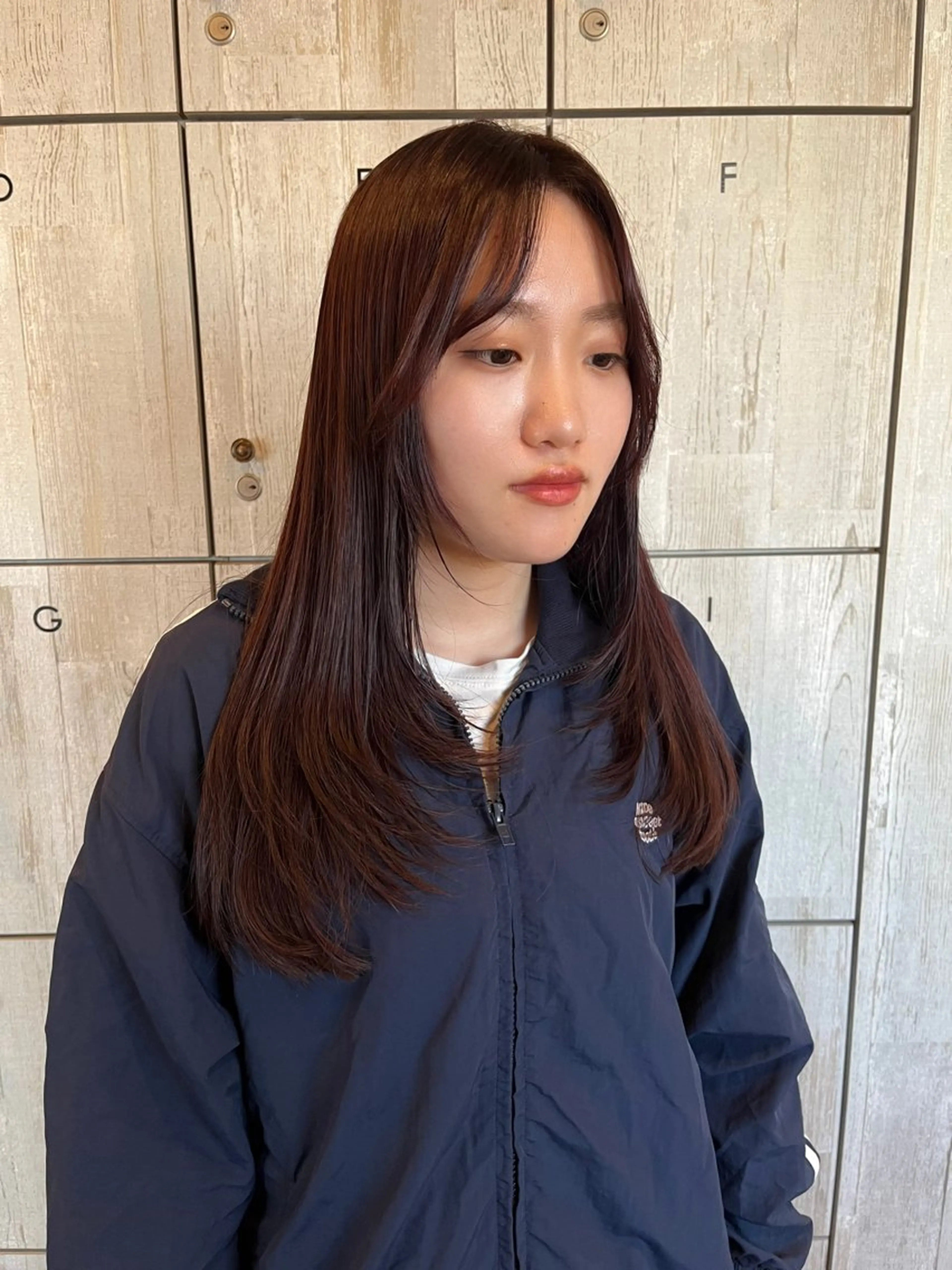 ロング カラー カット ヘアカラー トリートメント ♡ナナコ♡ レイヤー/艶髪のヘアスタイル