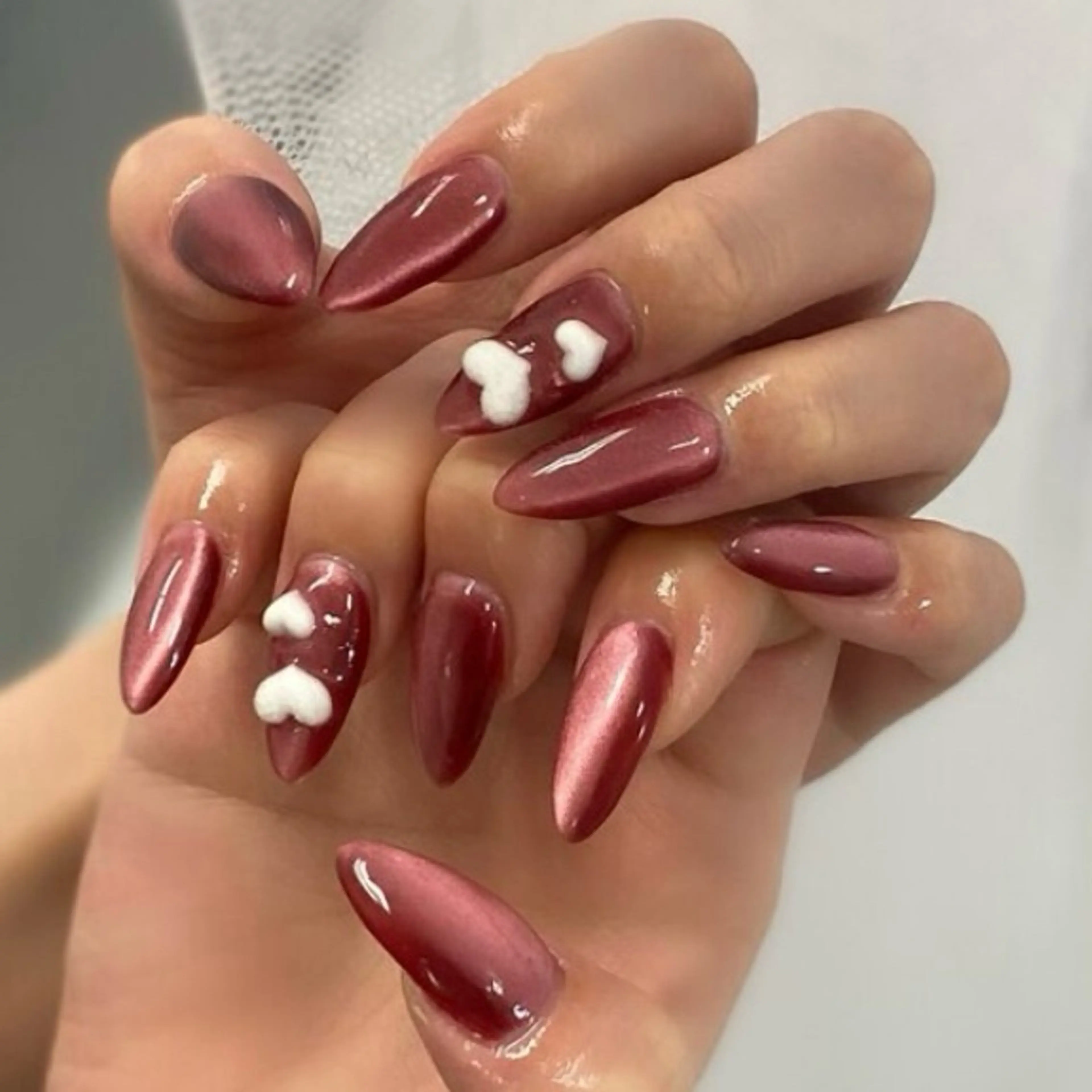 ネイル ハンドネイル ネイル・まつ毛・眉毛 同時施術可能💅🏻のネイルデザイン