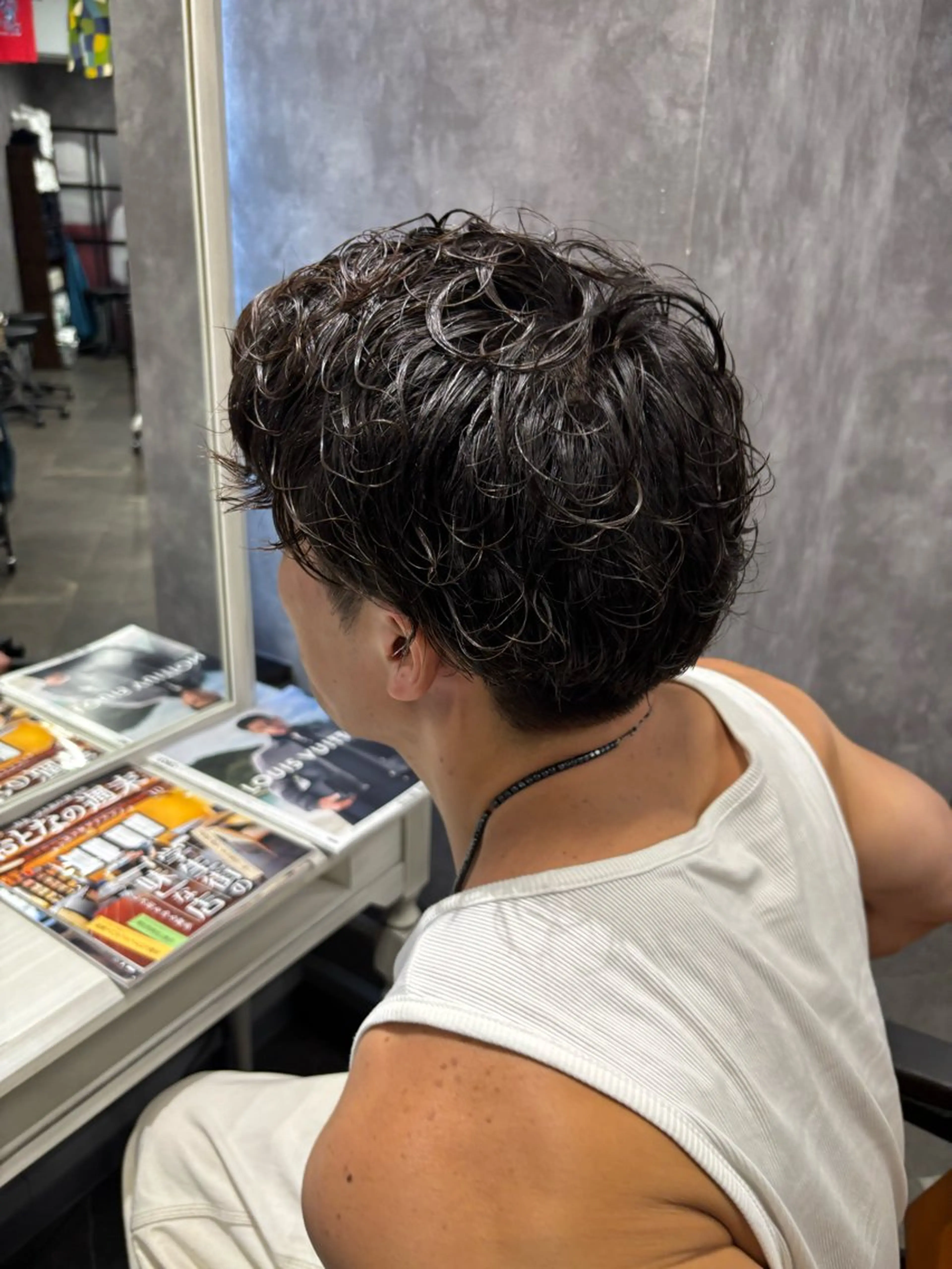 ショート パーマ 高橋 くるみのヘアスタイル