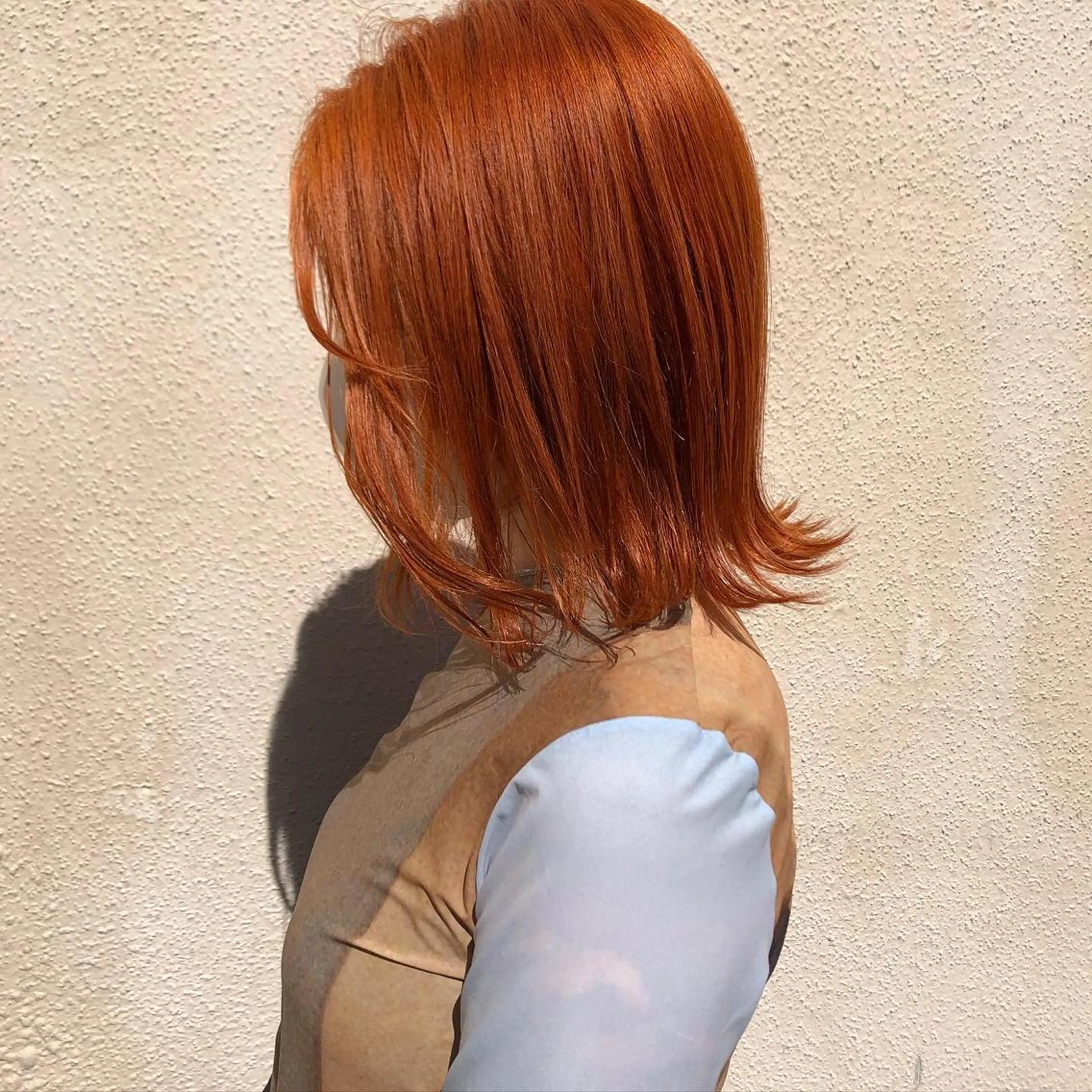 ミディアム カラー a rikaのヘアスタイル