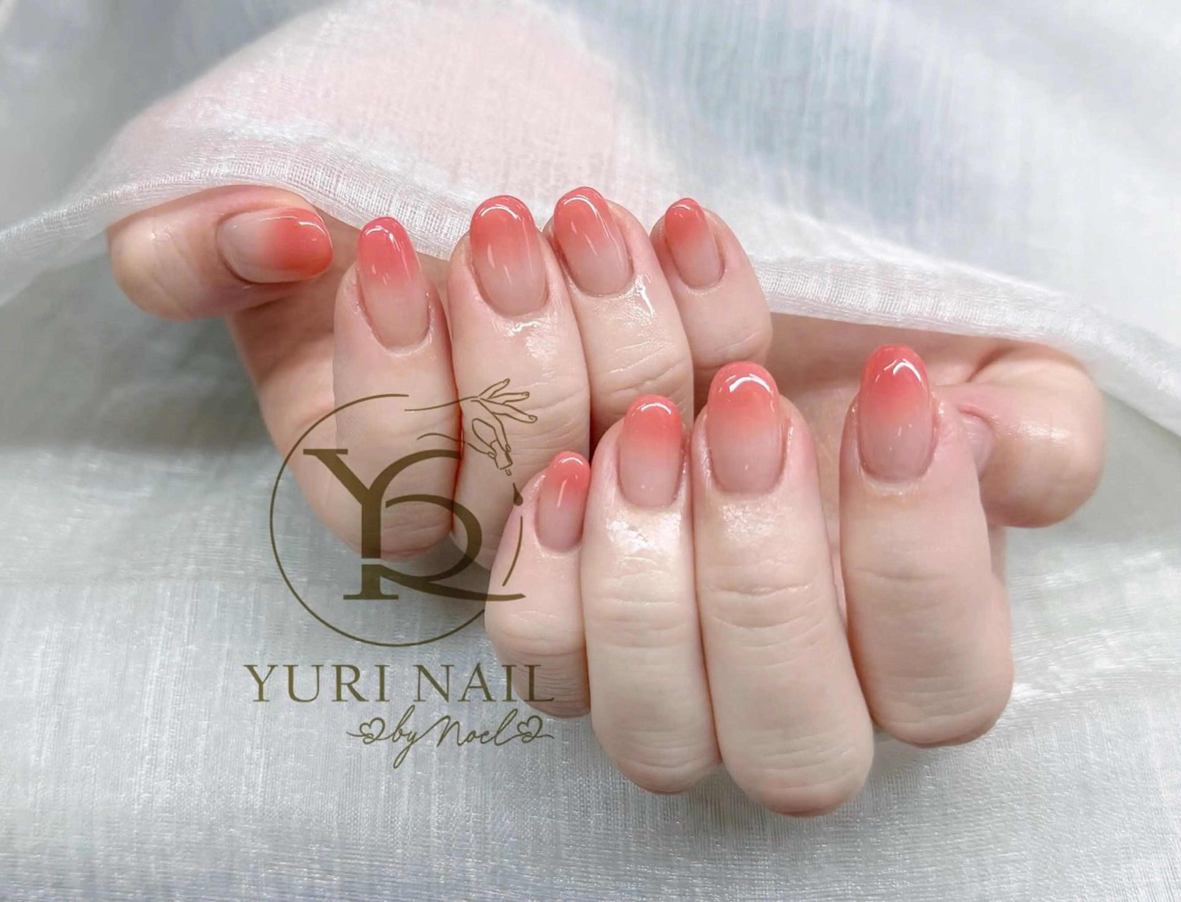ネイル チークネイル フットネイル フレンチネイル グラデーション キラキラネイル ハンドネイル フットネイル ハンドケア YURI Nail Funabashiのネイルデザイン