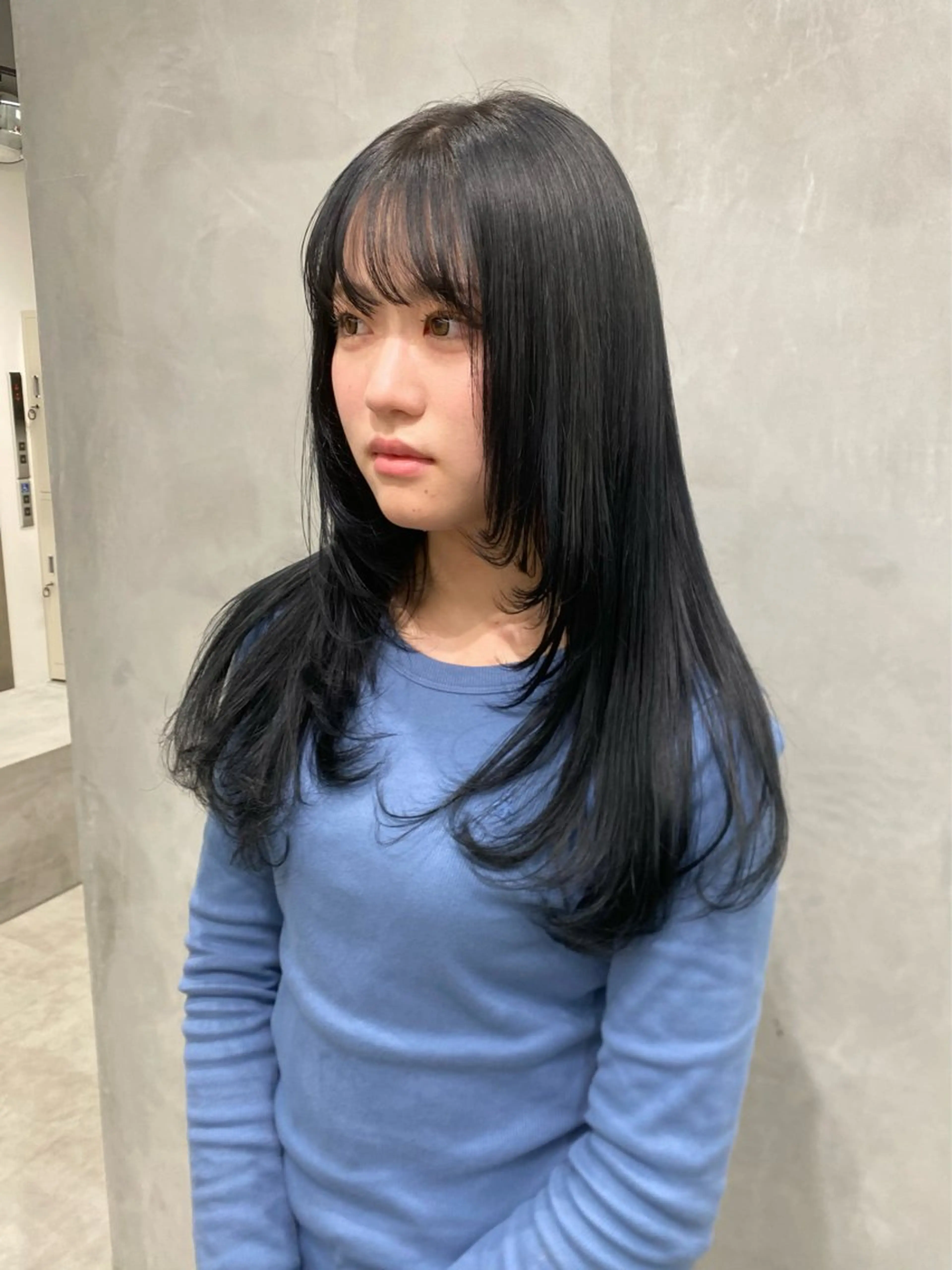 ロング カラー ハイトーン/ウルフ/ ボブ/増田のヘアスタイル