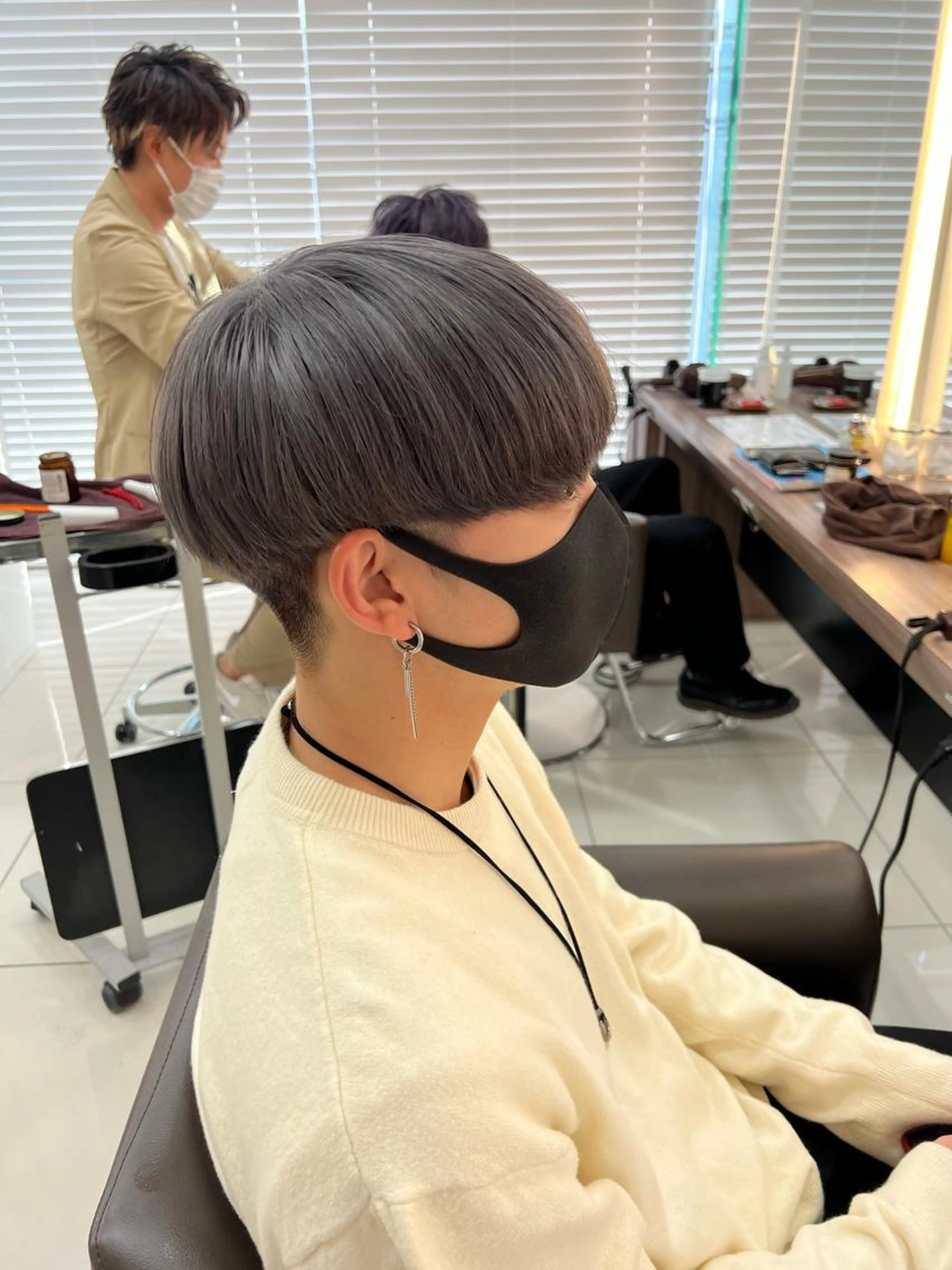 【カラー人気No.2】メンズカット+ダブルカラー⭐️⭐️の写真