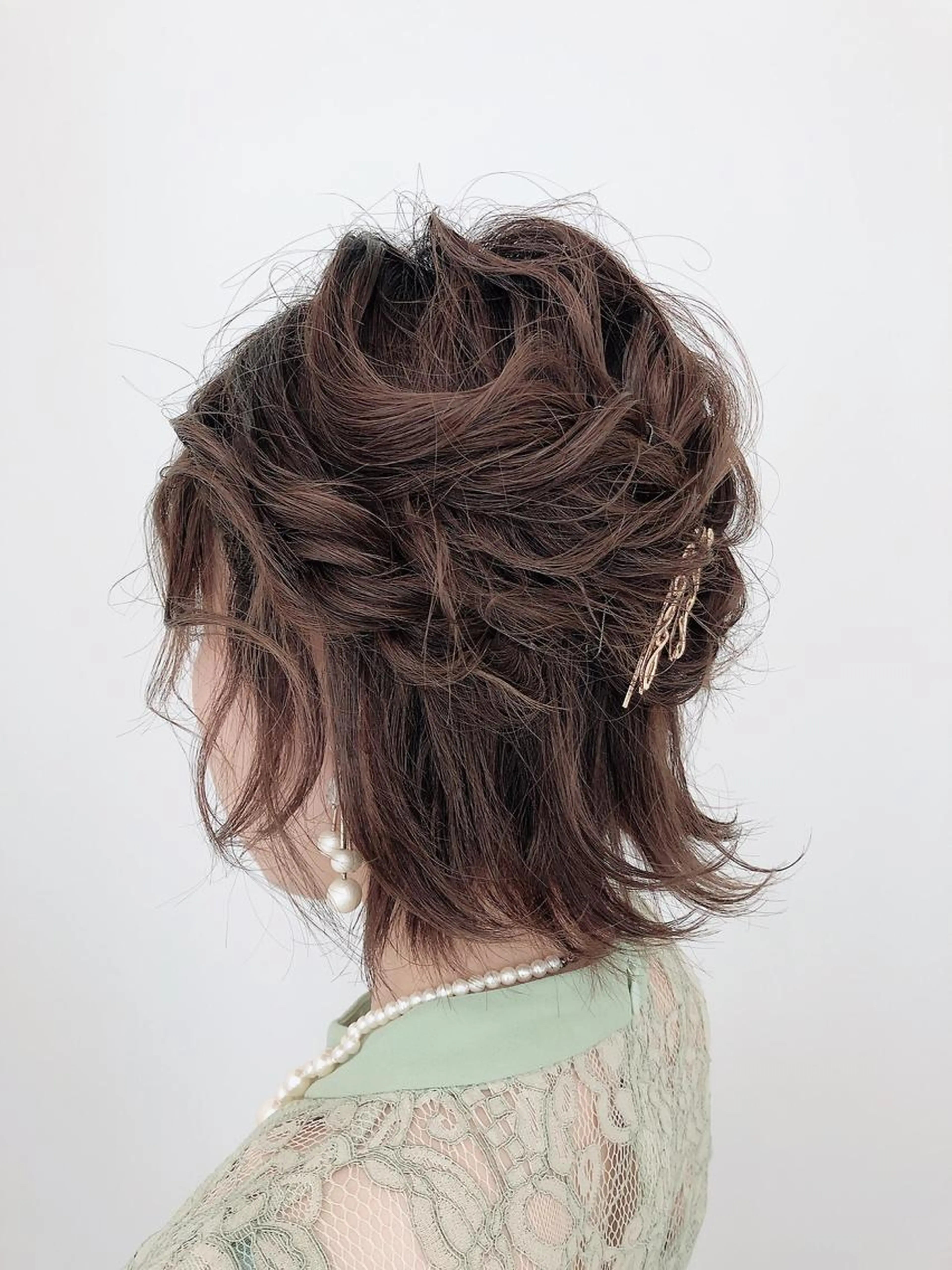 ヘアセット（アップスタイル）の写真