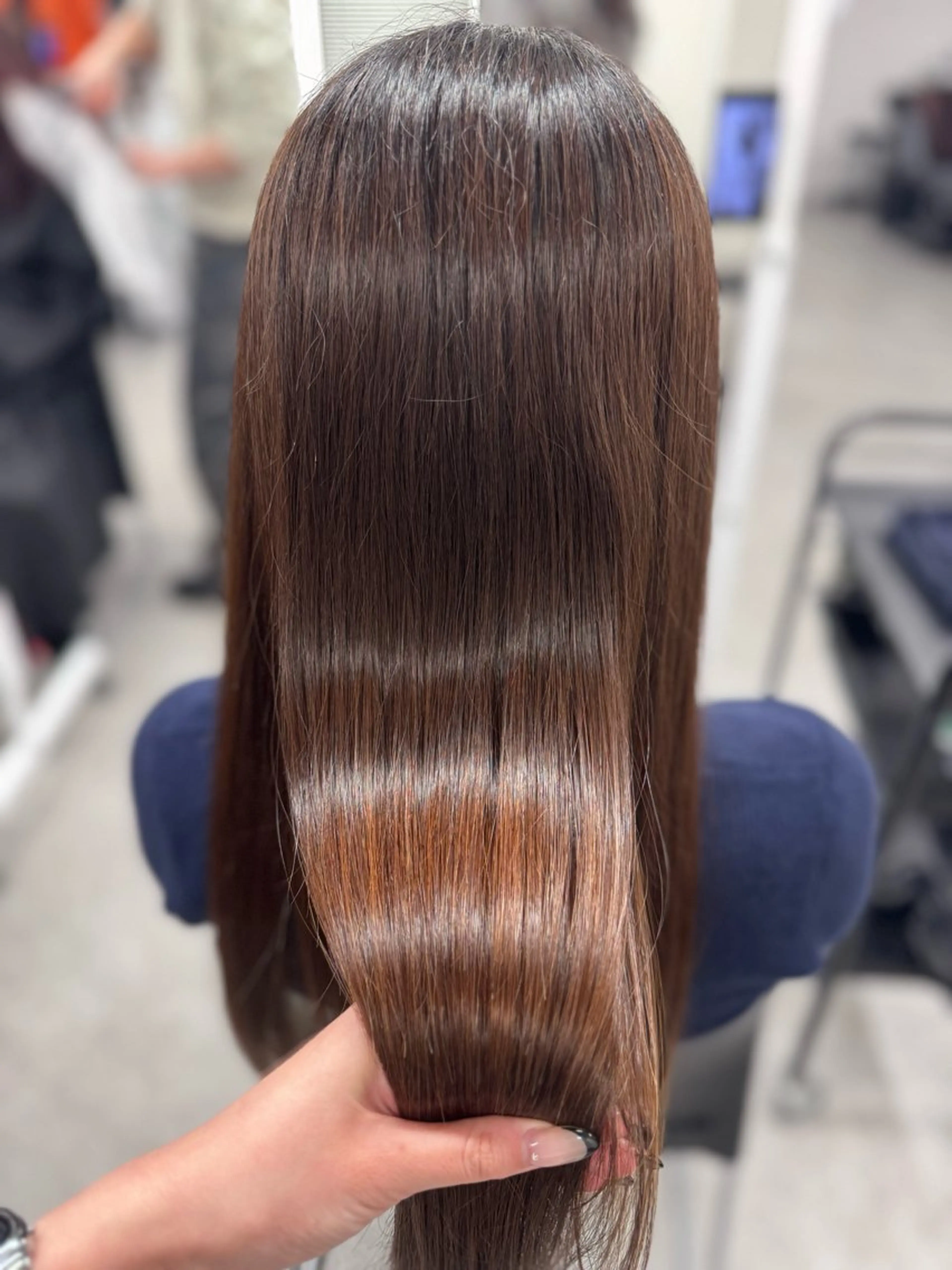 ロング カラー ヘアカラー トリートメント 透明感カラー/ chinatsuのヘアスタイル