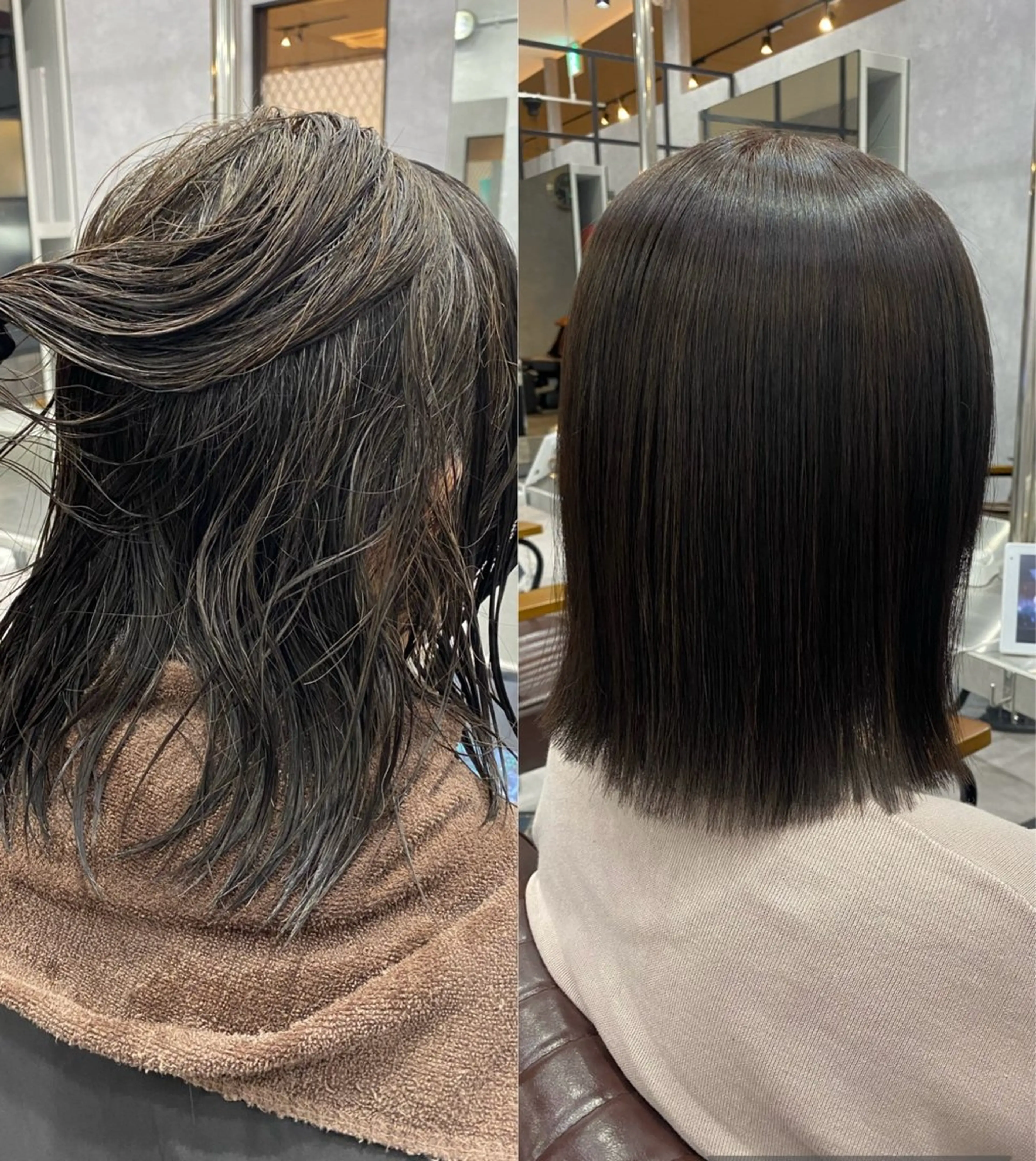 【ストレート】縮毛矯正(カット込)の写真