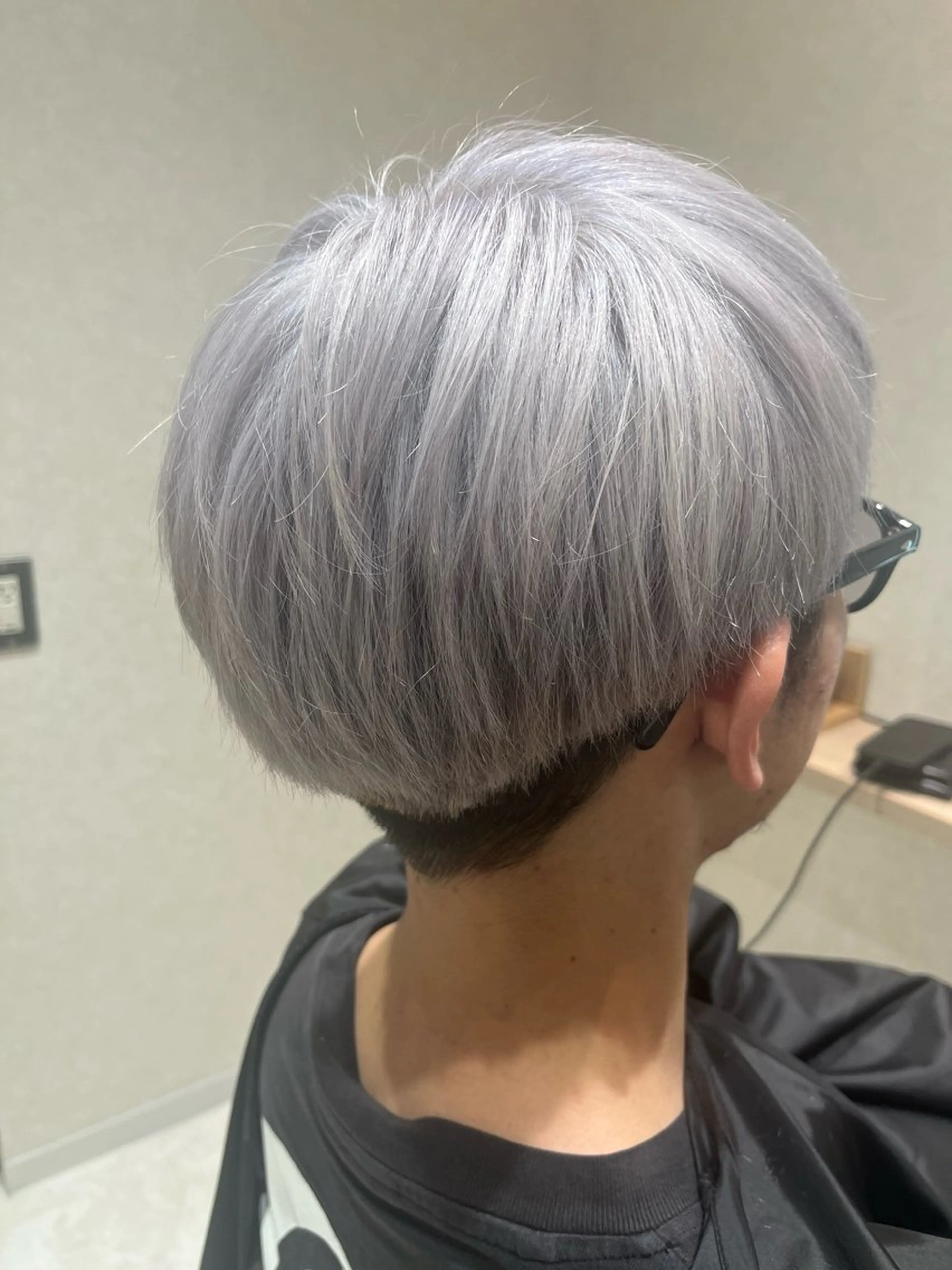 ショート ヘアカラー トリートメント LucksiMie ginza  明松のヘアスタイル