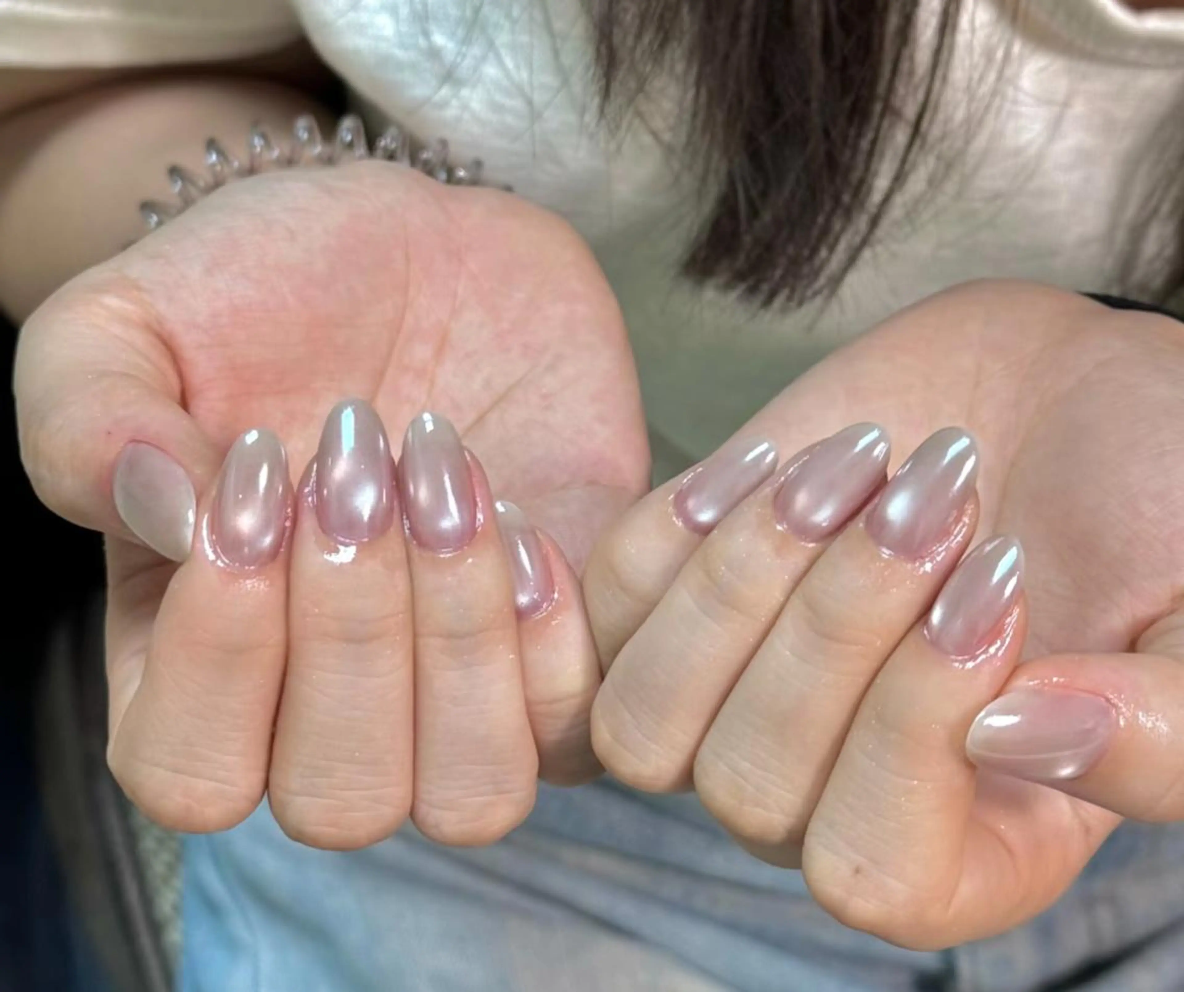 ネイル ハンドネイル By moonネイル 🌷ワンホン/韓国風のネイルデザイン