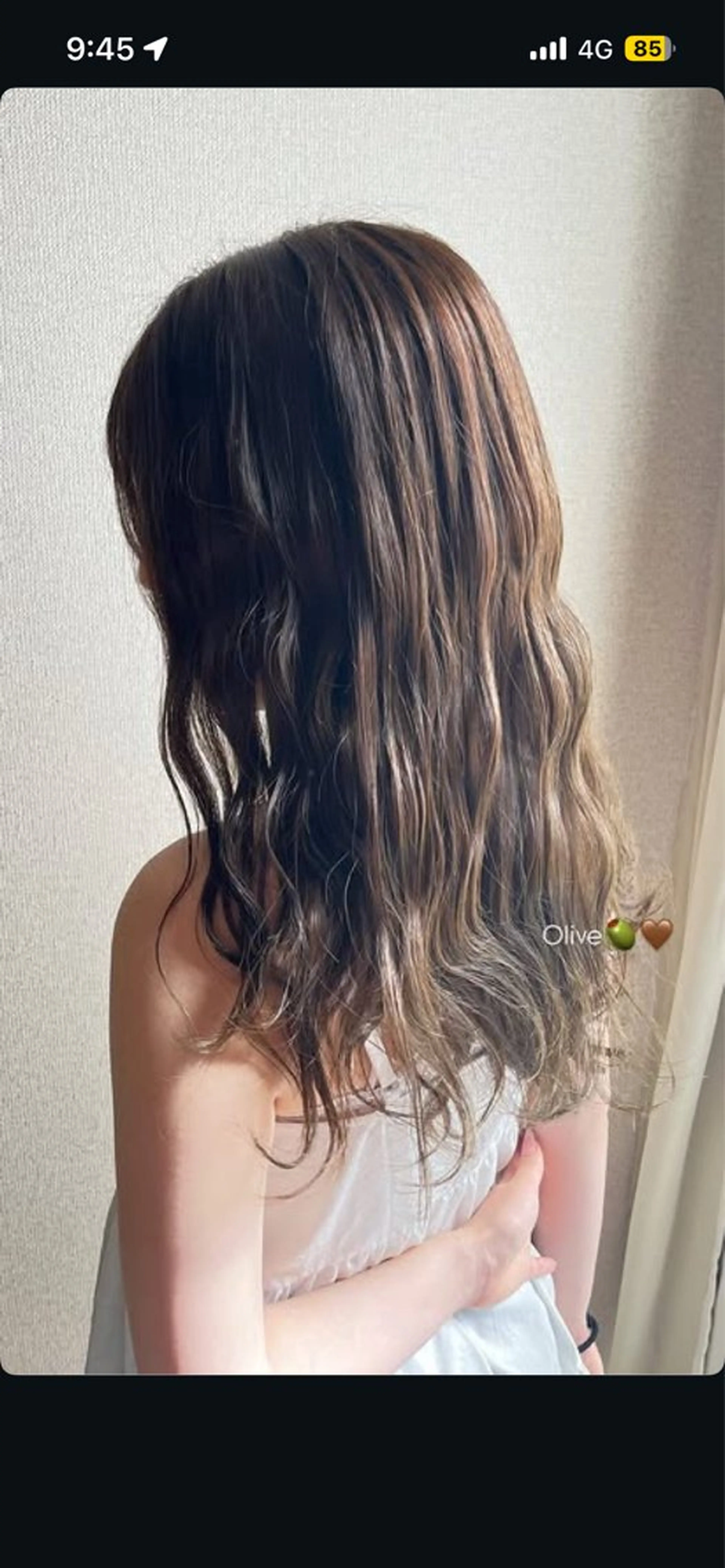 セミロング カラー ヘアカラー 🌿たかはし ゆいな 🌿のヘアスタイル