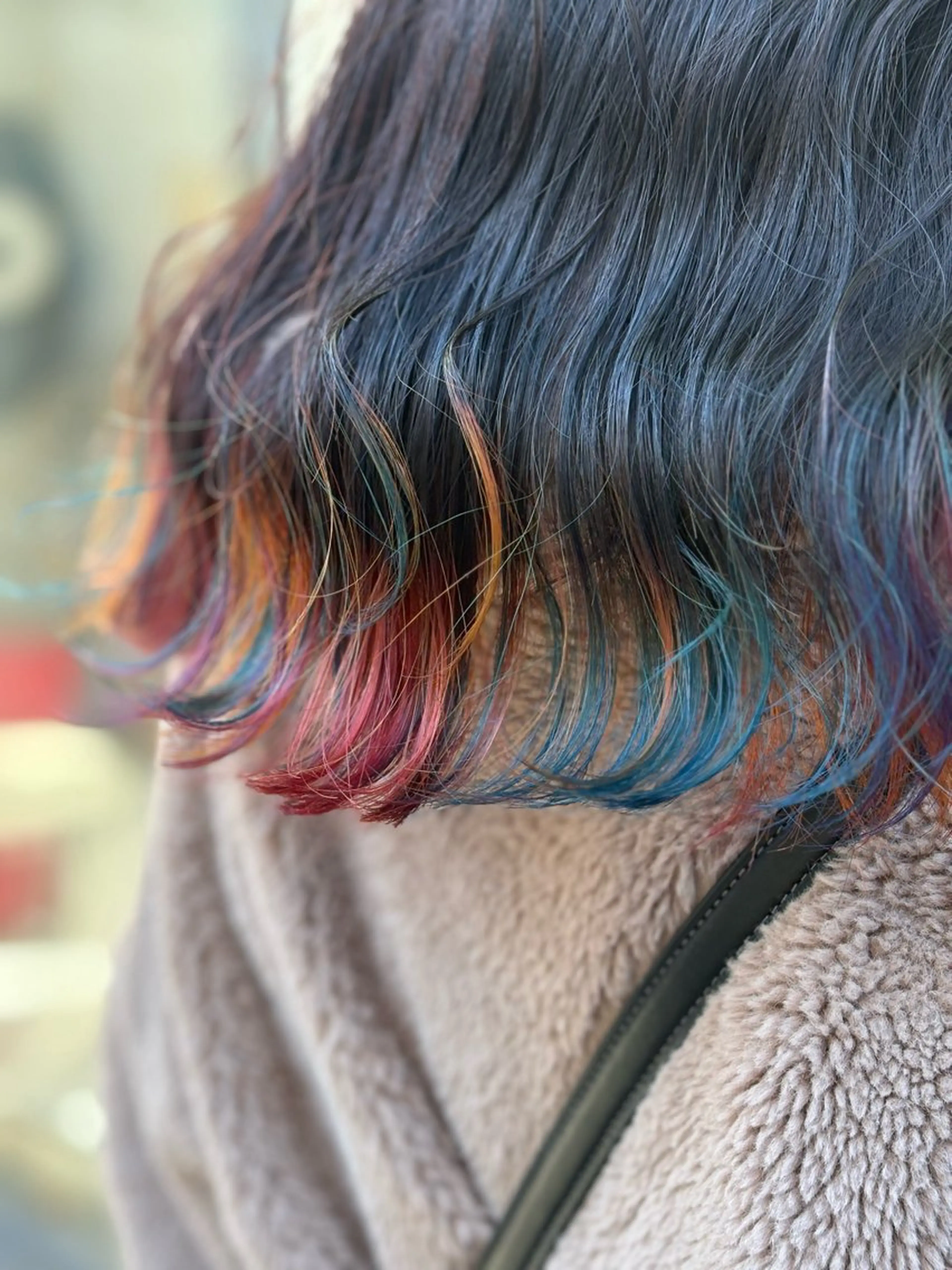 ミディアム カラー 🦋YUI 髪質改善 ブリーチ　着付け🦋のヘアスタイル