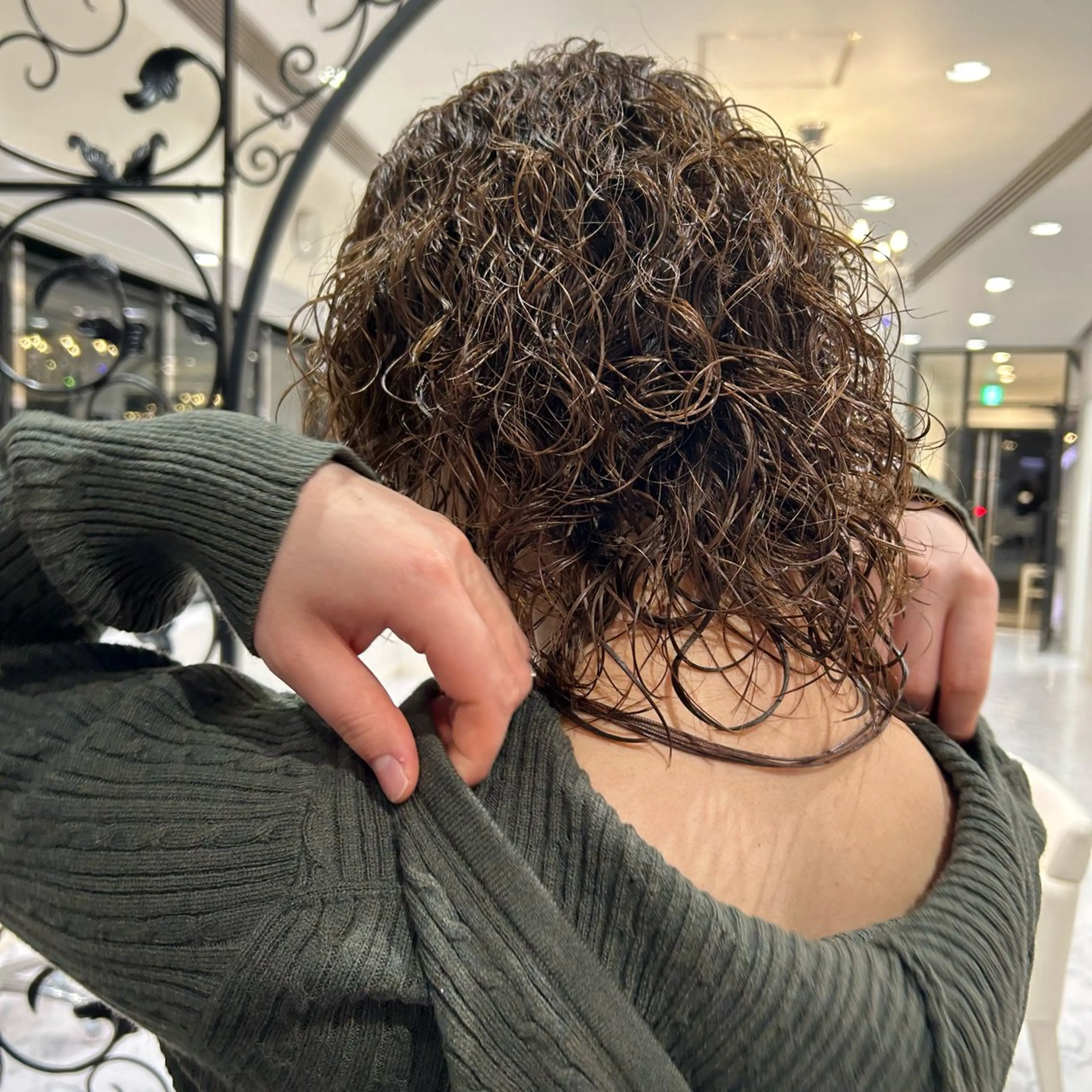 パーマ 掛川 愛菜のヘアスタイル