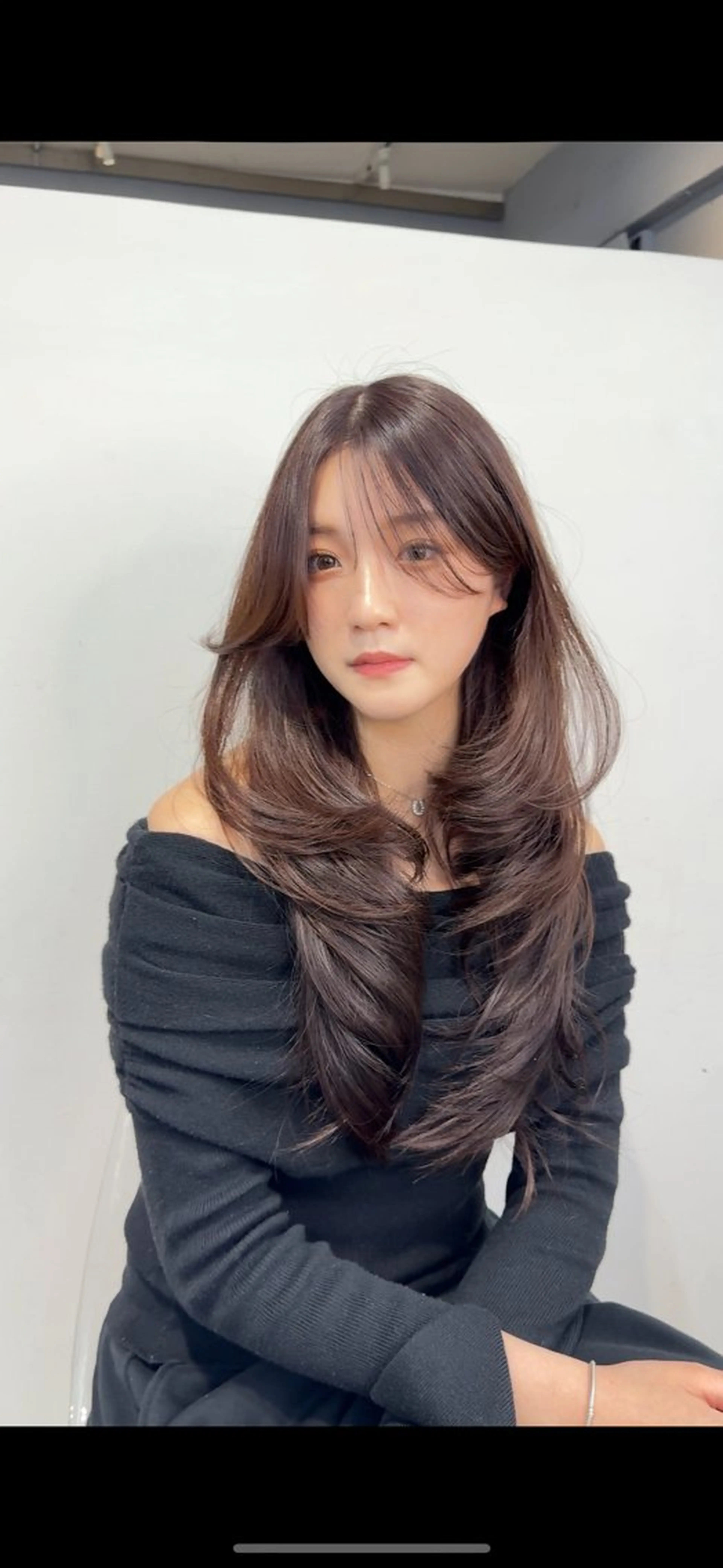 ロング カラー カット ヘアカラー トリートメント 🦋韓国系指名No1 店長/圓山 祐也🦋のヘアスタイル