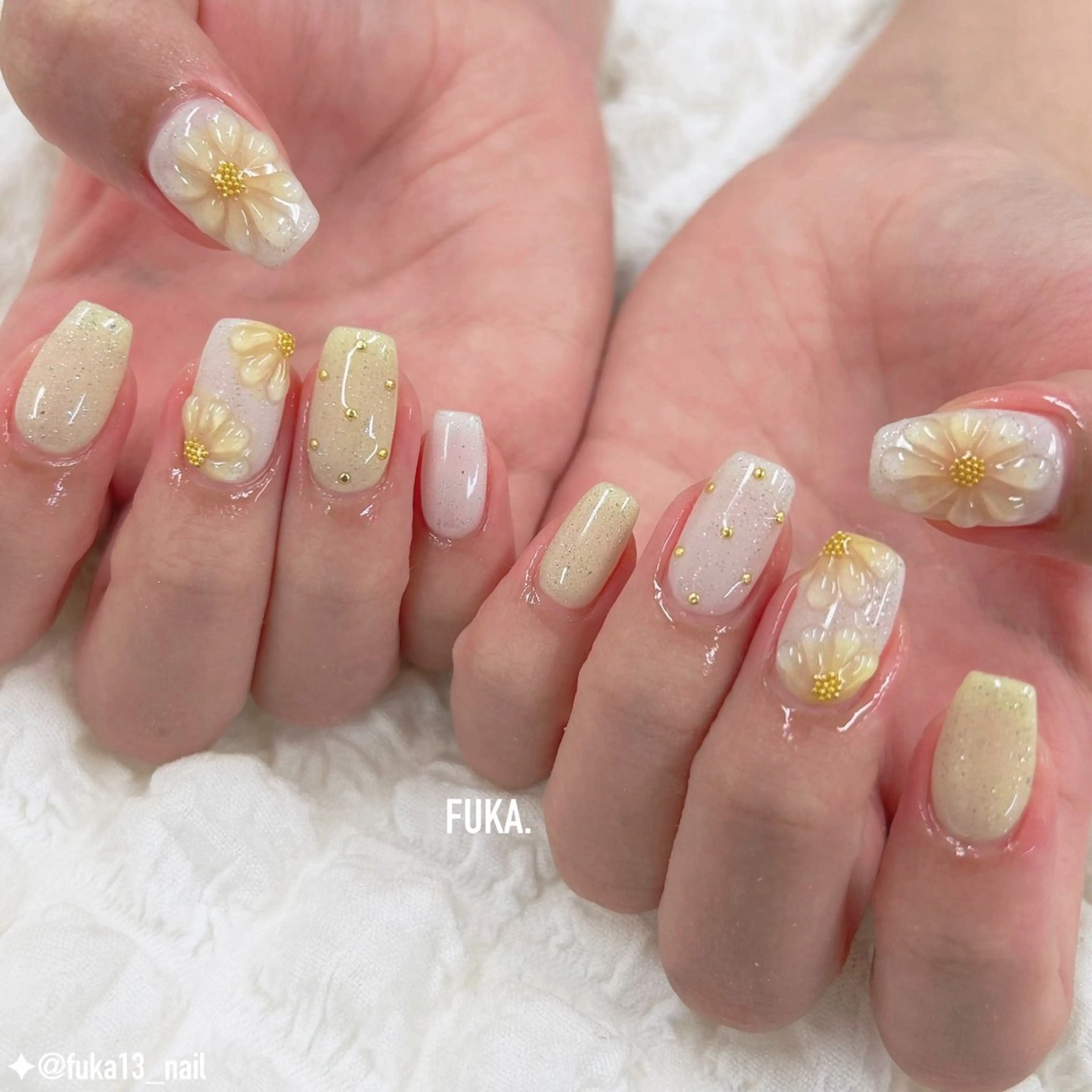 ネイル 韓国ネイル 夏ネイル ハンドネイル ネイルサロンAnela【アネラ】所属・Nail♡Fuka. /4月予約受付中のネイルデザイン