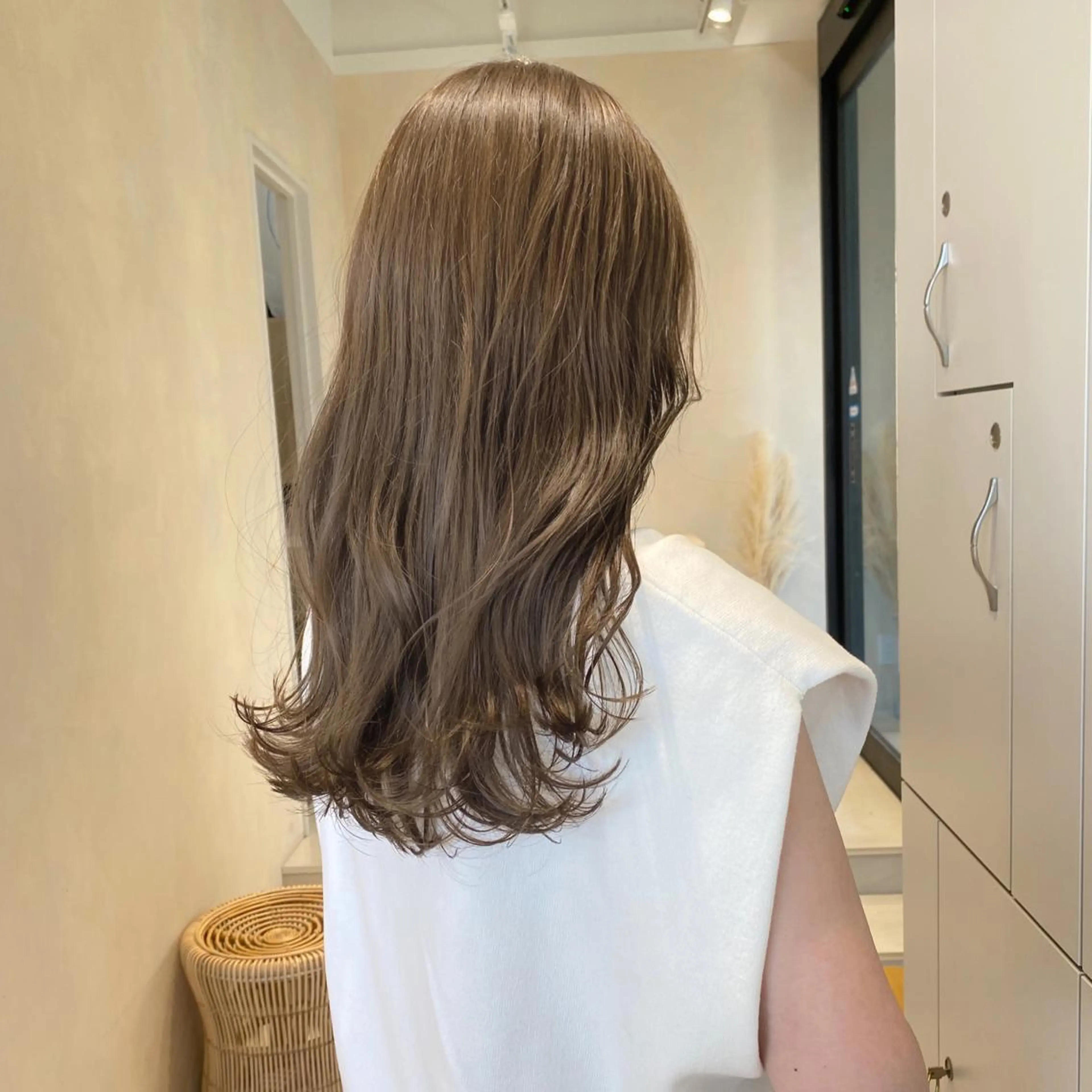 ロング カラー ボブ/ミニボブ 透明感カラーkadoのヘアスタイル