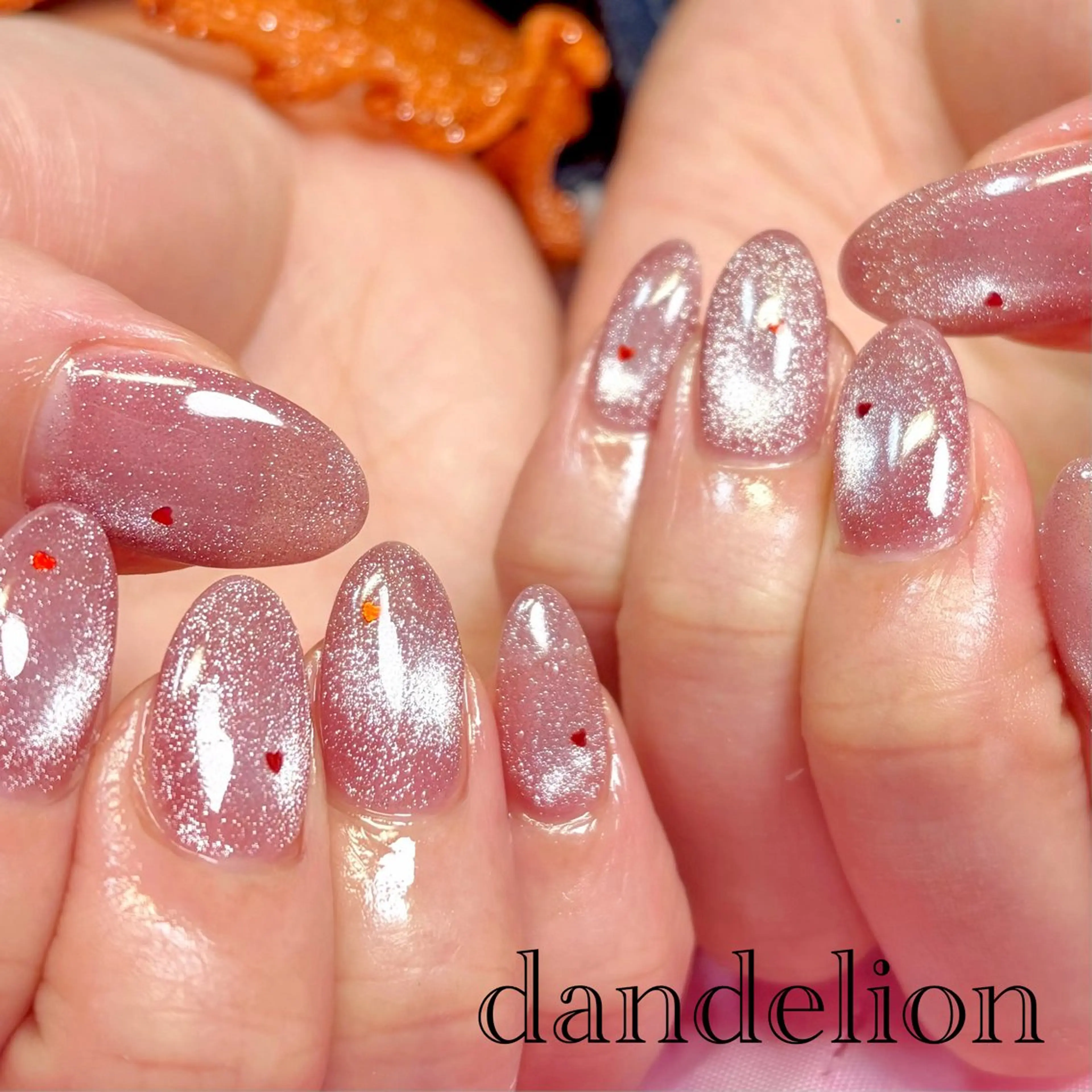 ネイル ハンドネイル ハンドケア dandelion ダンデライオンのネイルデザイン