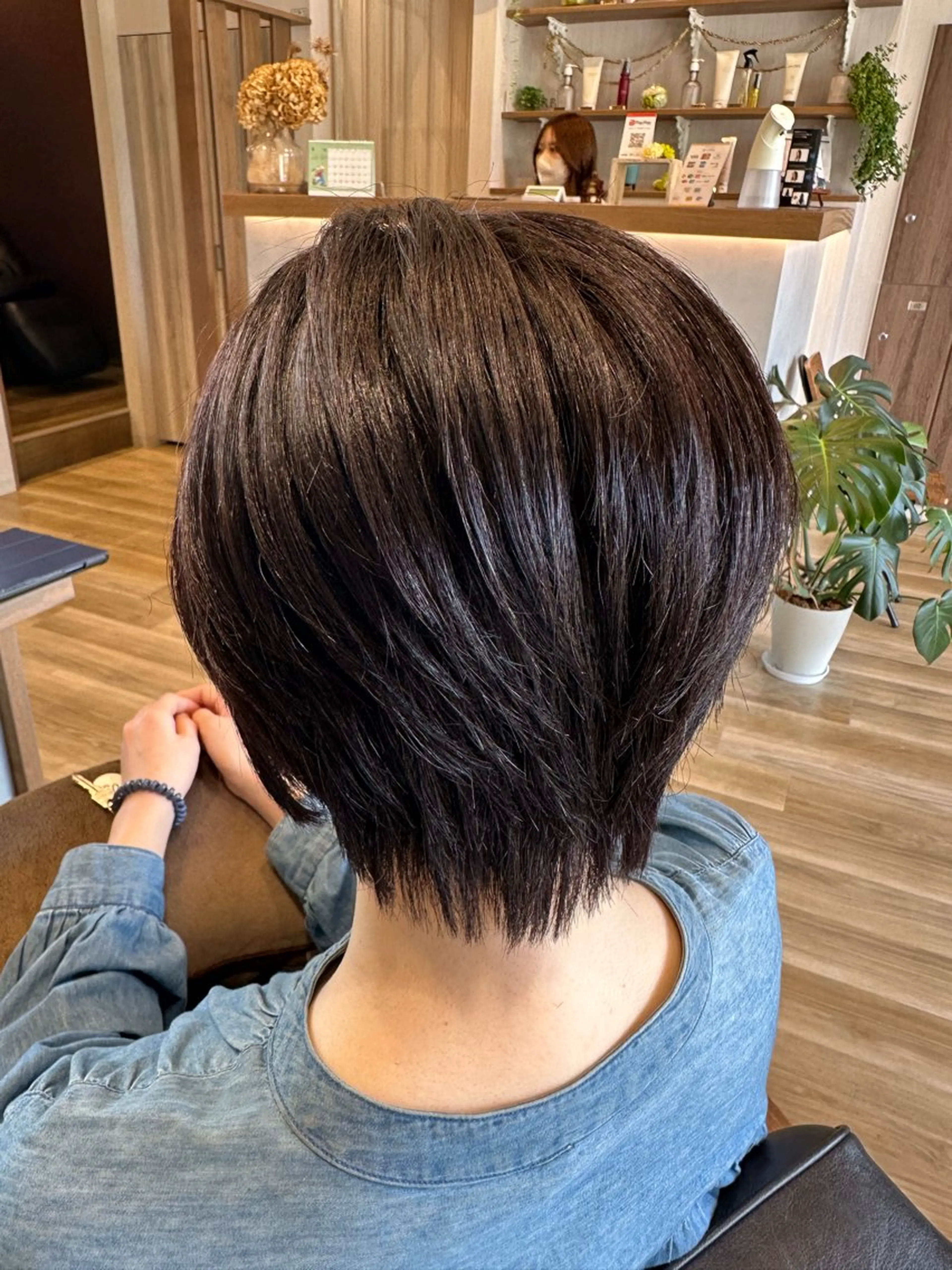 ショート くびれヘア ショートヘア カット ヘアカラー シュヴー門前仲町 マサゴのヘアスタイル