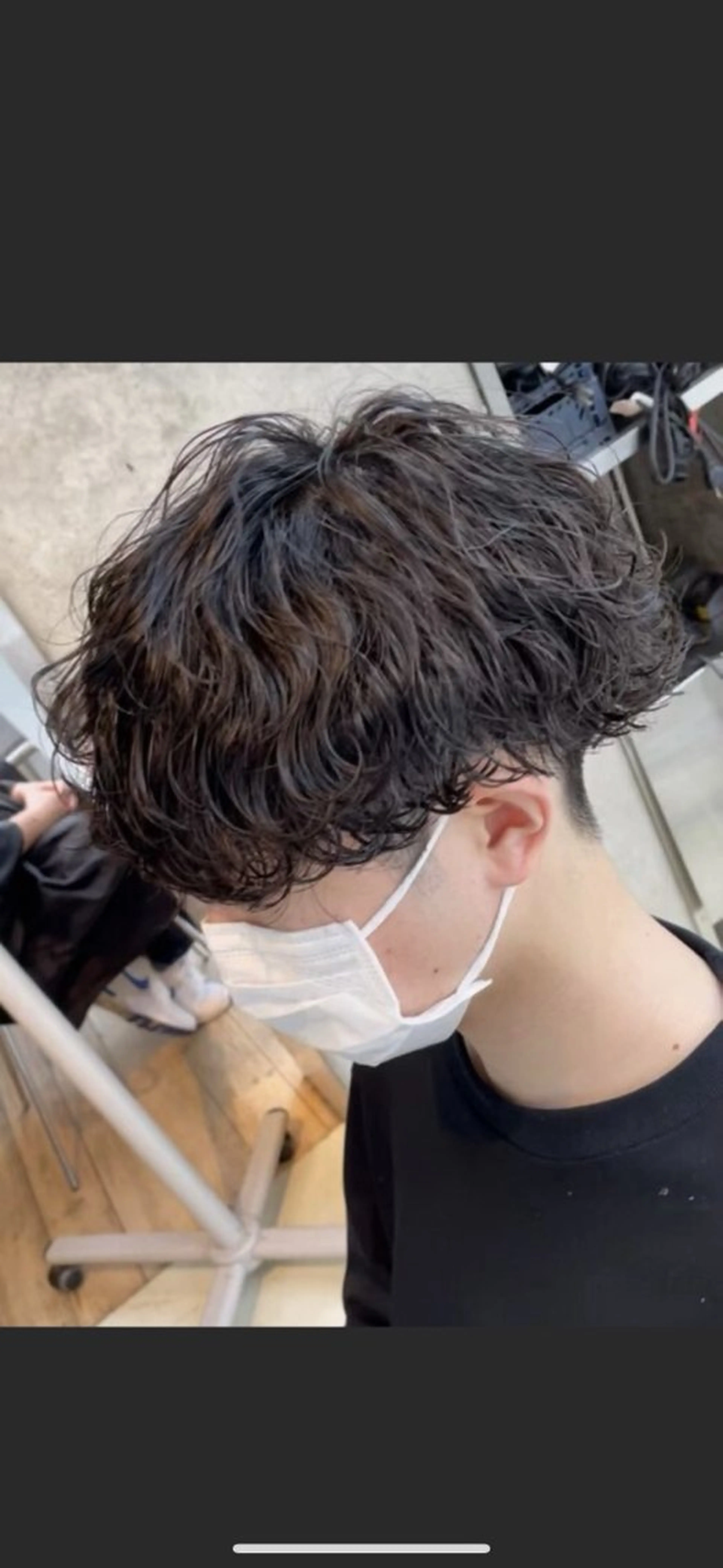 パーマ メンズ カット パーマ ☀️メンズパーマ☀️ /栄/濵﨑新成のヘアスタイル