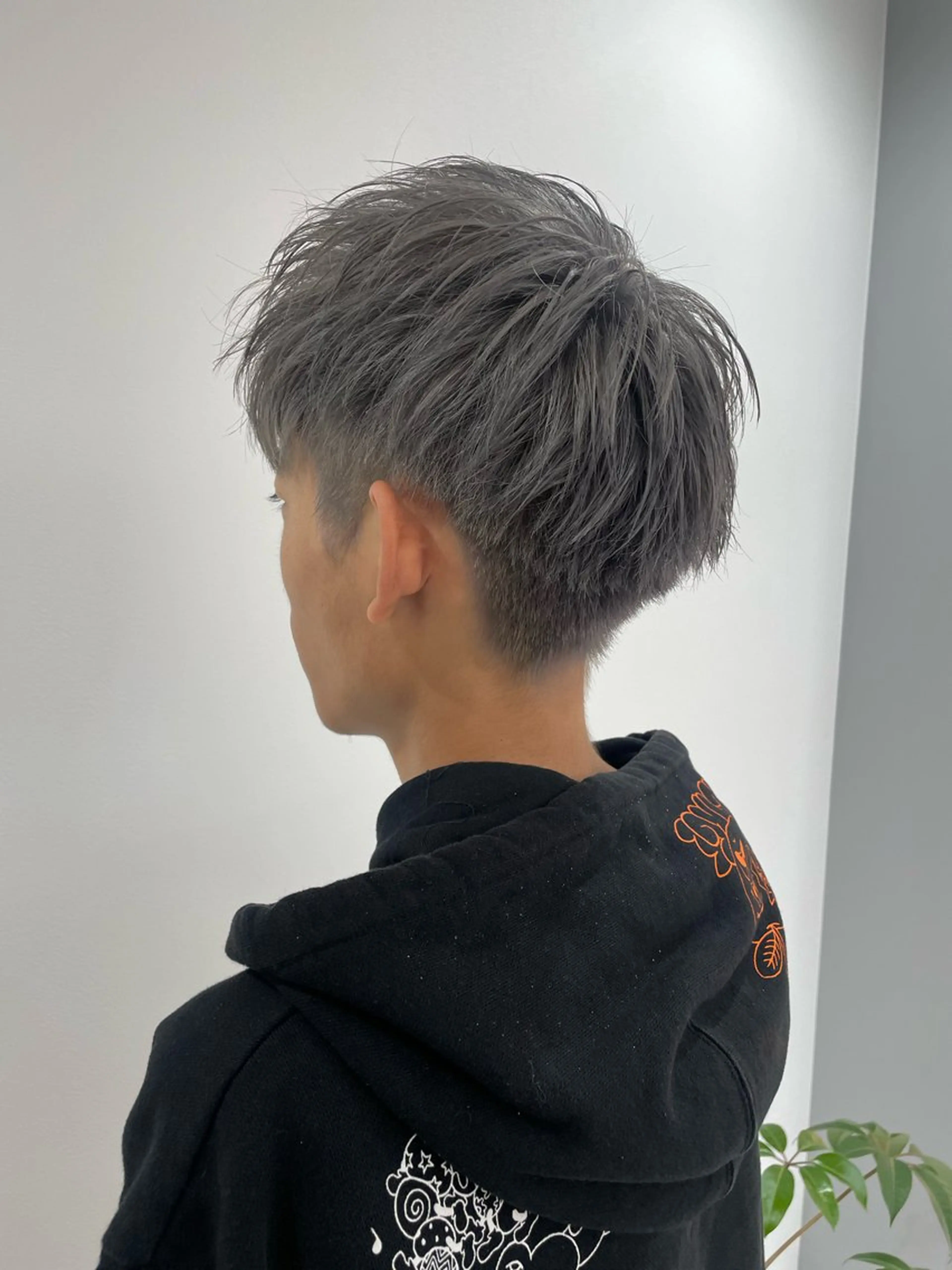 メンズカット+眉毛カットの写真