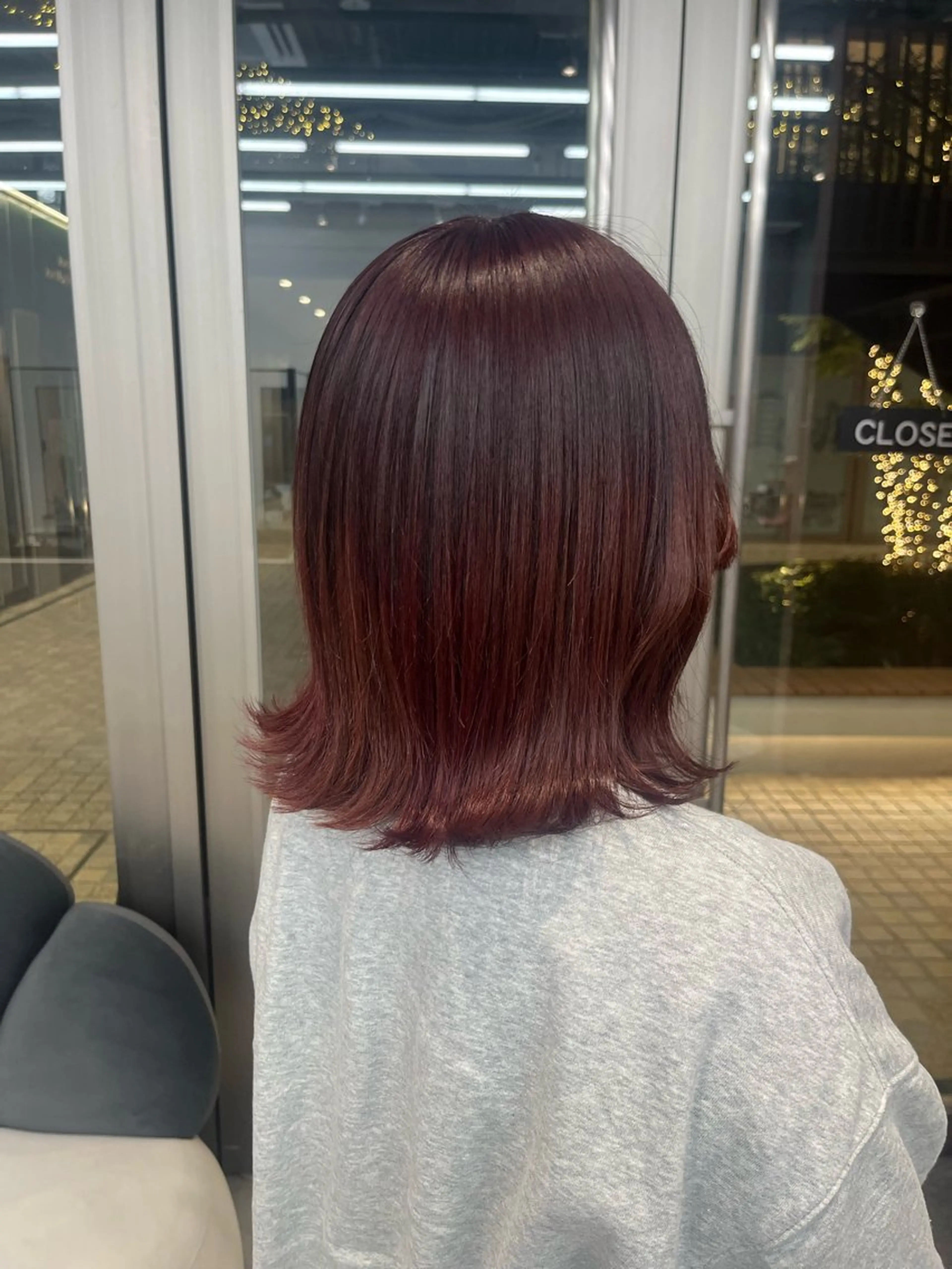 ミディアム ヘアカラー のあ/カットモデル/ 縮毛矯正モデルのヘアスタイル