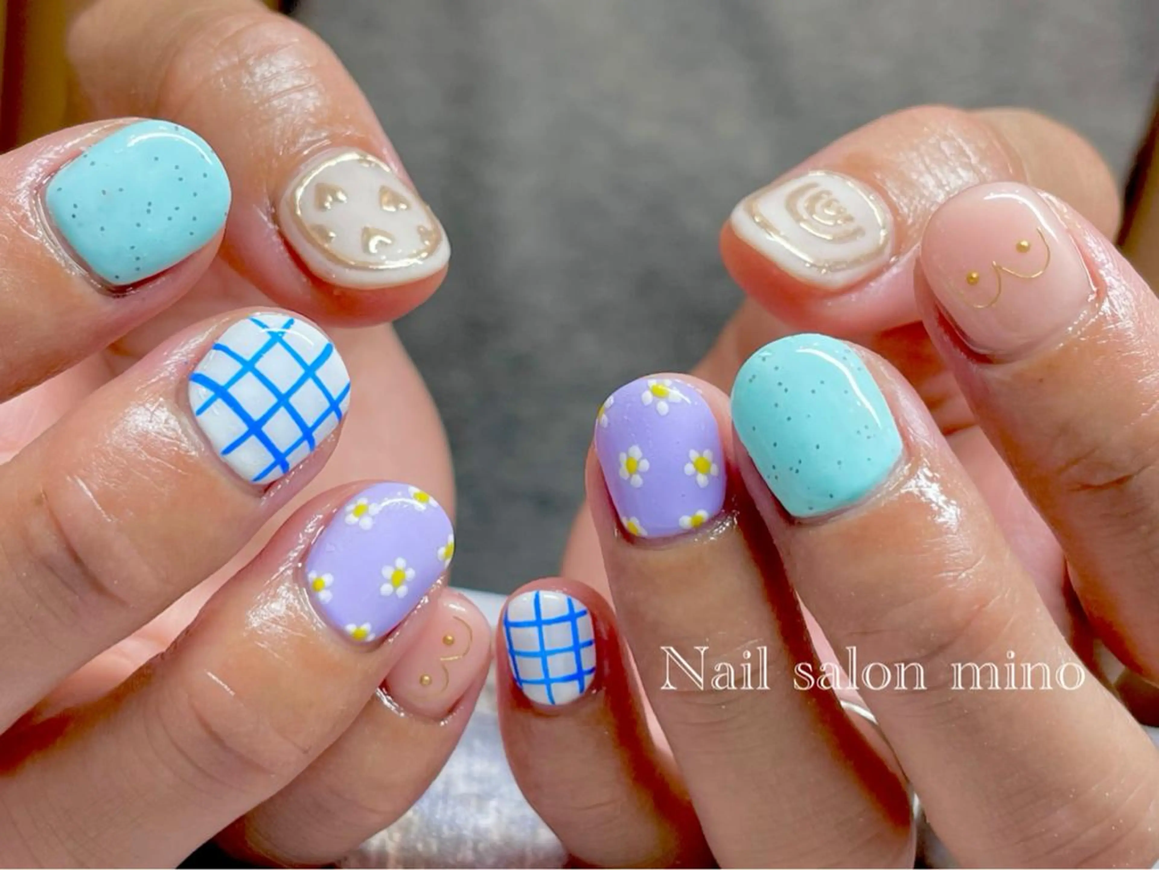 ネイル アートネイル 三野 nail salon minoのネイルデザイン
