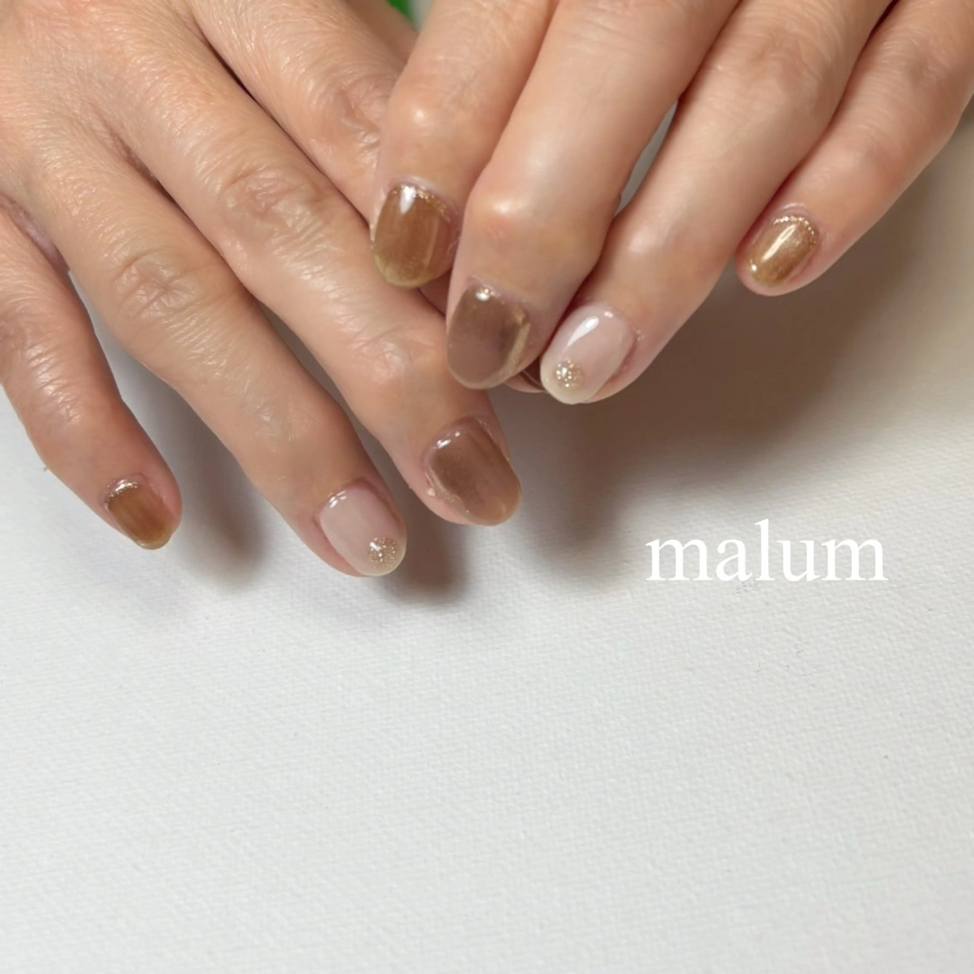 ネイル ハンドネイル malum nailのネイルデザイン
