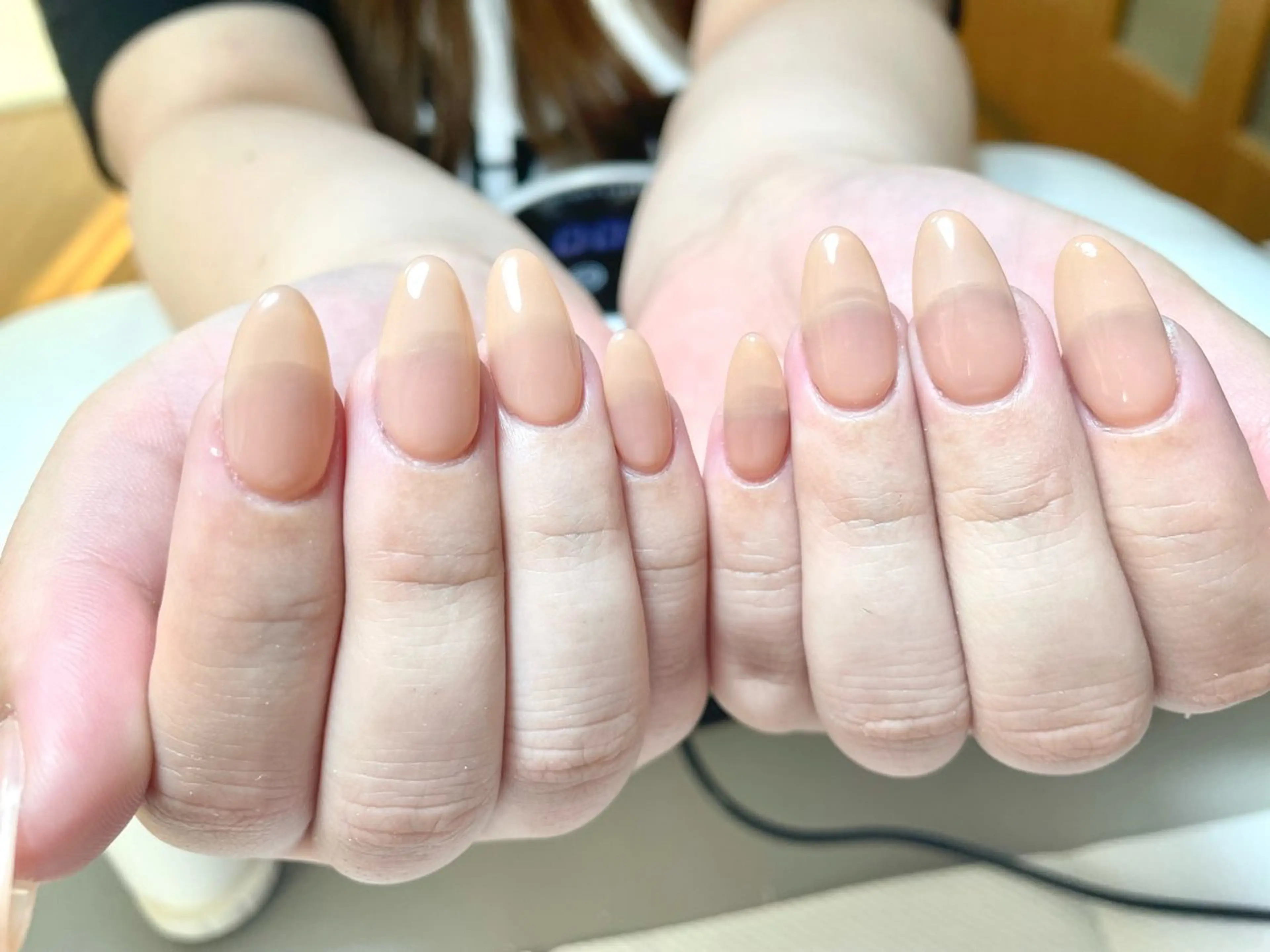 ネイル 長さ出し ワンカラーネイル alma (アルマ)のネイルデザイン